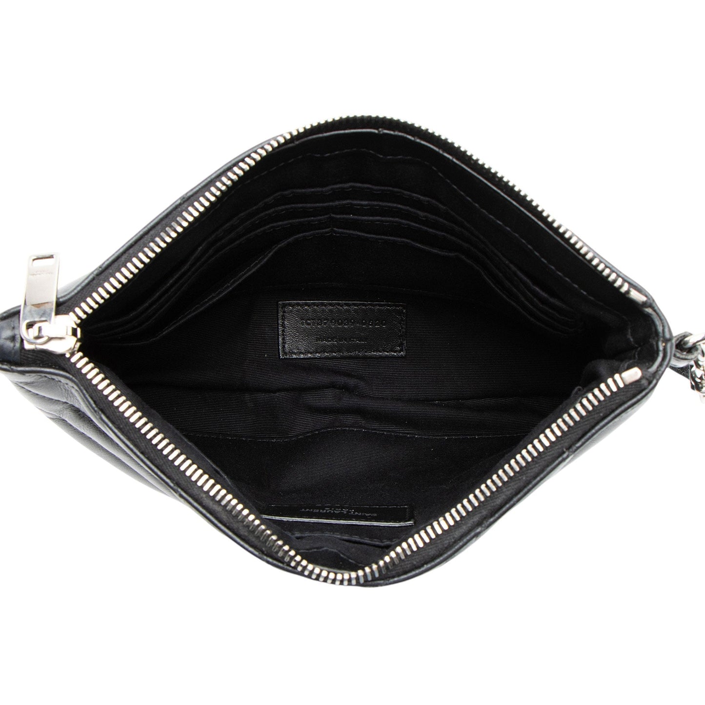 Saint Laurent Matelasse Calfskin Monogram Small Wristlet 6zoV5w