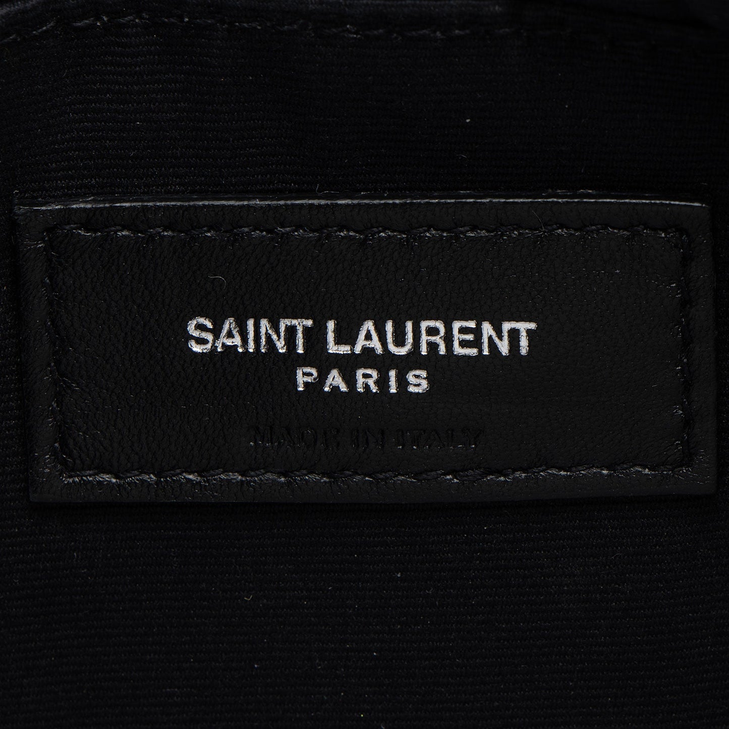 Saint Laurent Matelasse Calfskin Monogram Small Wristlet 6zoV5w