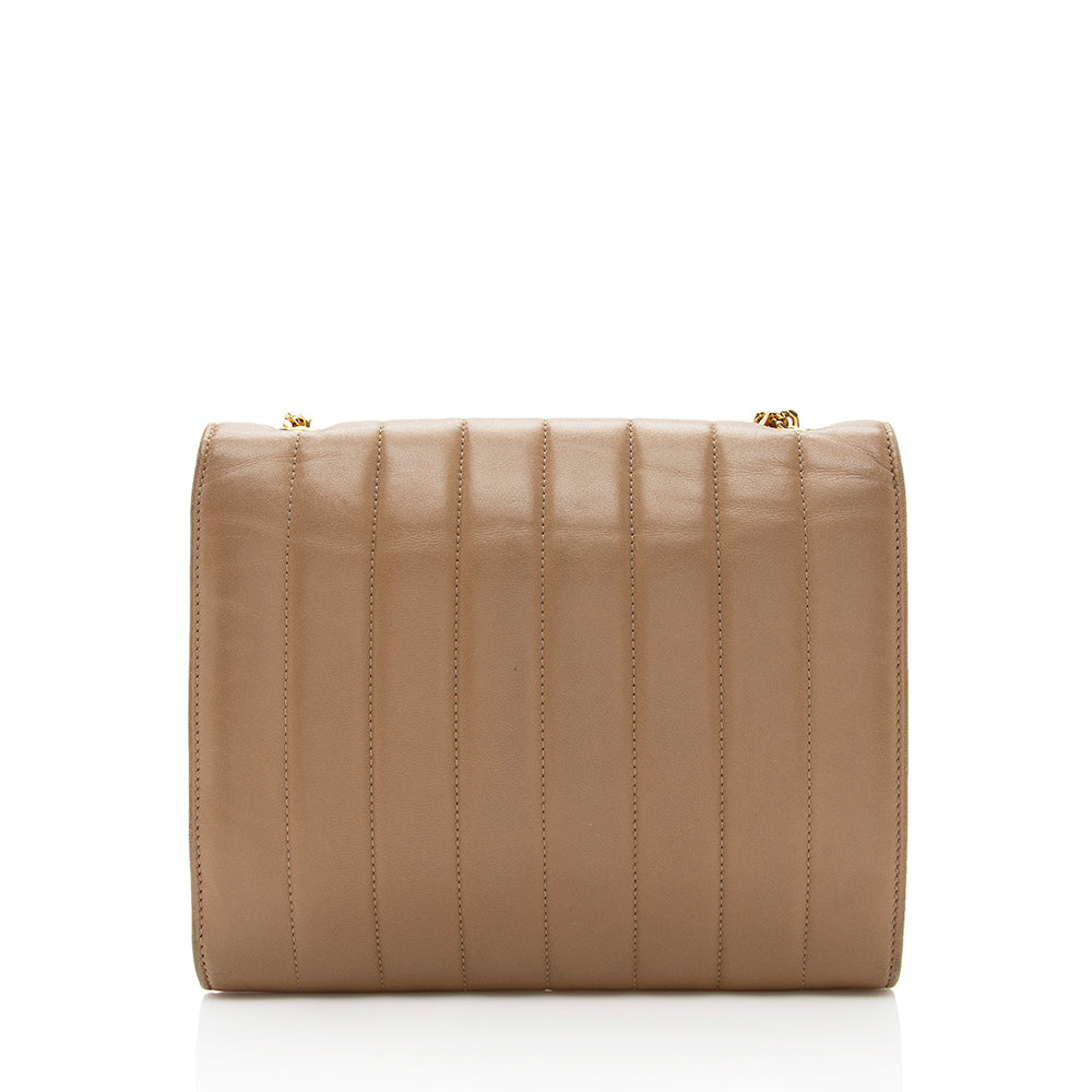 Saint Laurent Matelasse Calfskin Vicky Chain Wallet 19438