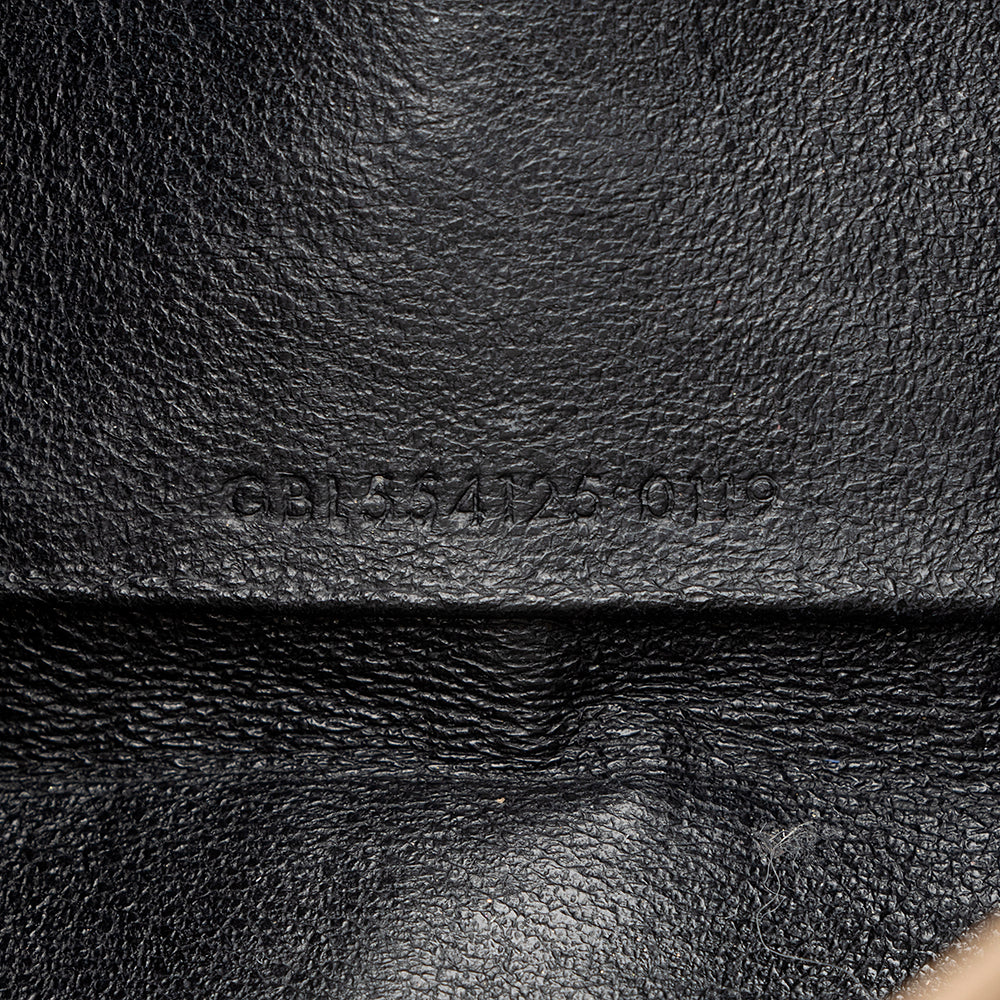 Saint Laurent Matelasse Calfskin Vicky Chain Wallet 19438