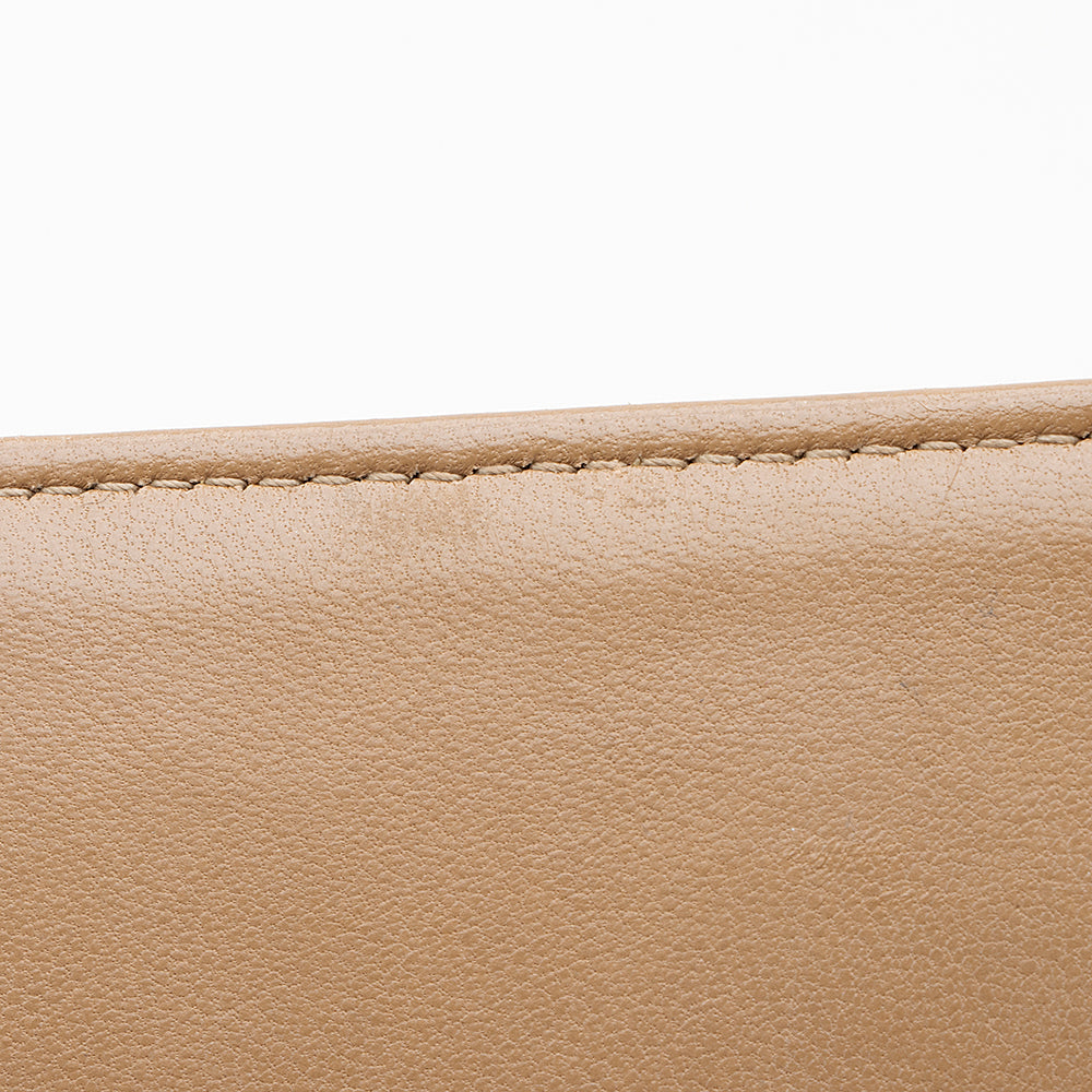 Saint Laurent Matelasse Calfskin Vicky Chain Wallet 19438