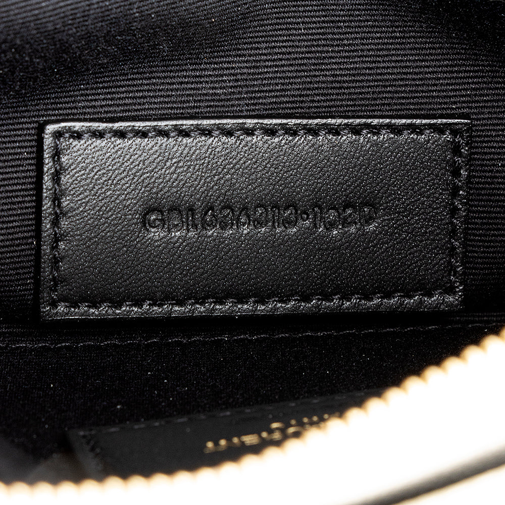 Saint Laurent Matelasse Grain de Poudre Large Bill Pouch 20953