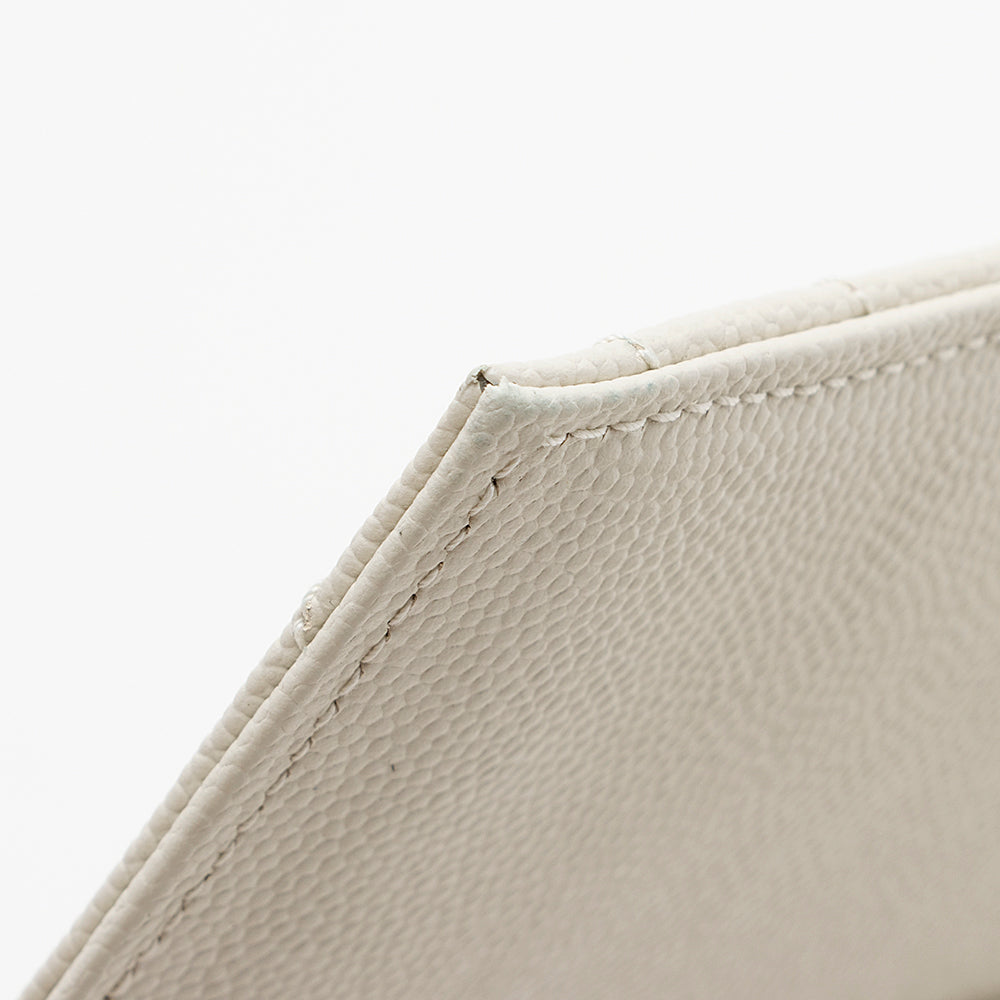 Saint Laurent Matelasse Grain de Poudre Large Bill Pouch 20953