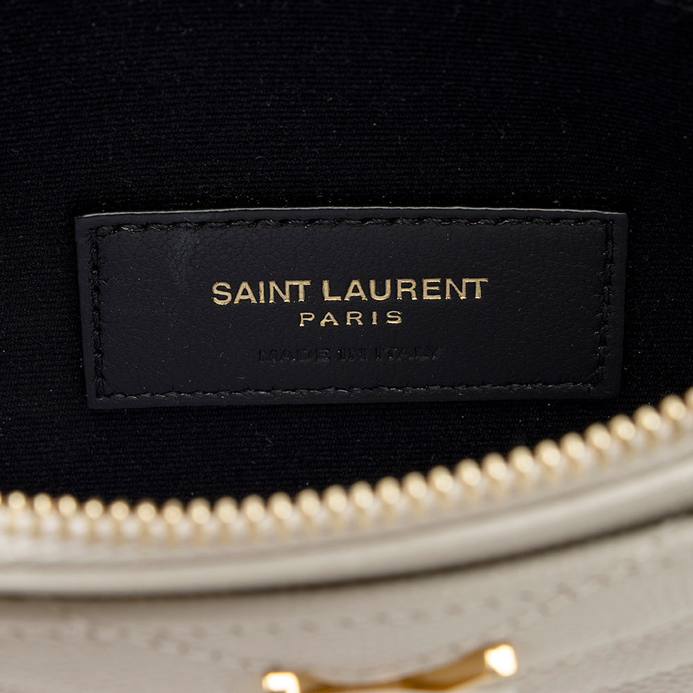 Saint Laurent Matelasse Grain de Poudre Large Bill Pouch 20953
