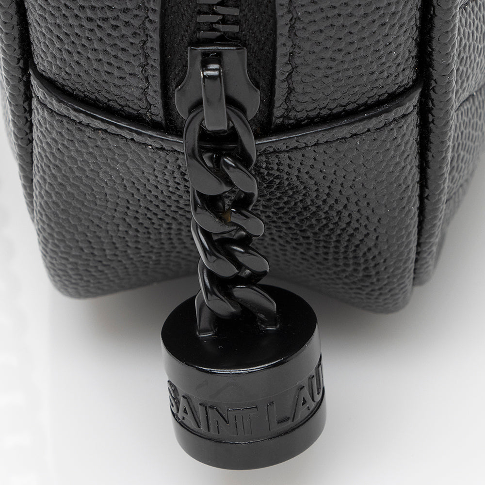Saint Laurent Matelasse Grain de Poudre Lou Mini Camera Bag - FINAL SALE 21062