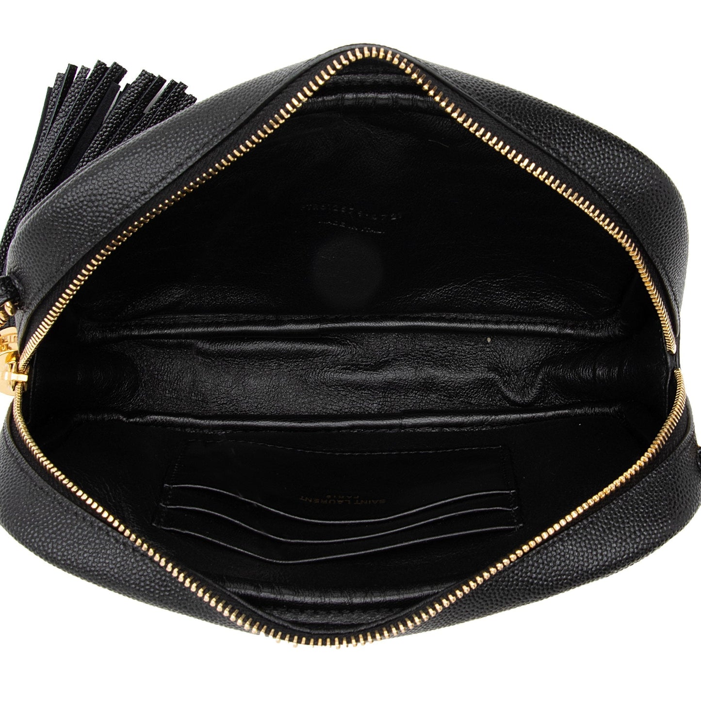 Saint Laurent Matelasse Grain de Poudre Monogram Lou Mini Camera Bag TAc6LT
