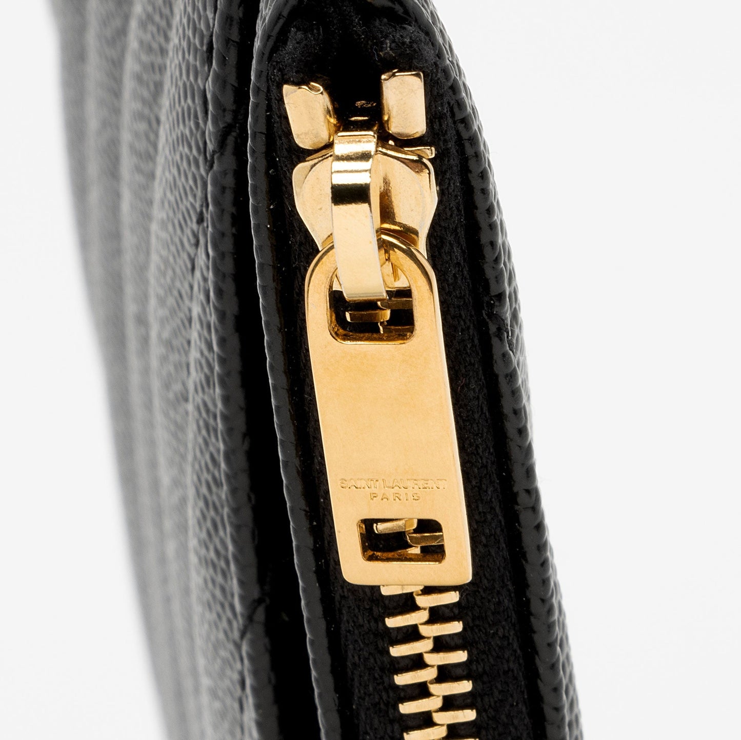 Saint Laurent Matelasse Grain de Poudre Monogram Bill Pouch ikSGxC