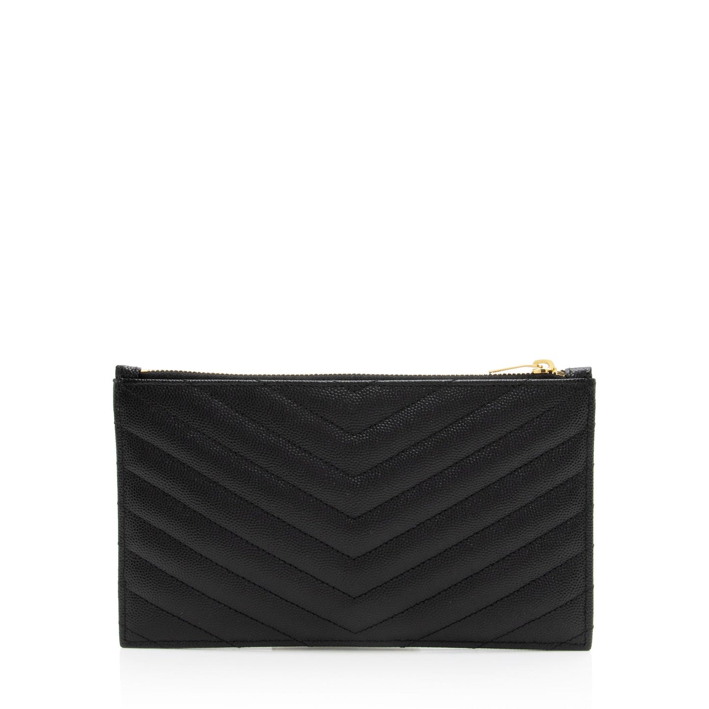 Saint Laurent Matelasse Grain de Poudre Monogram Bill Pouch mP6iOM