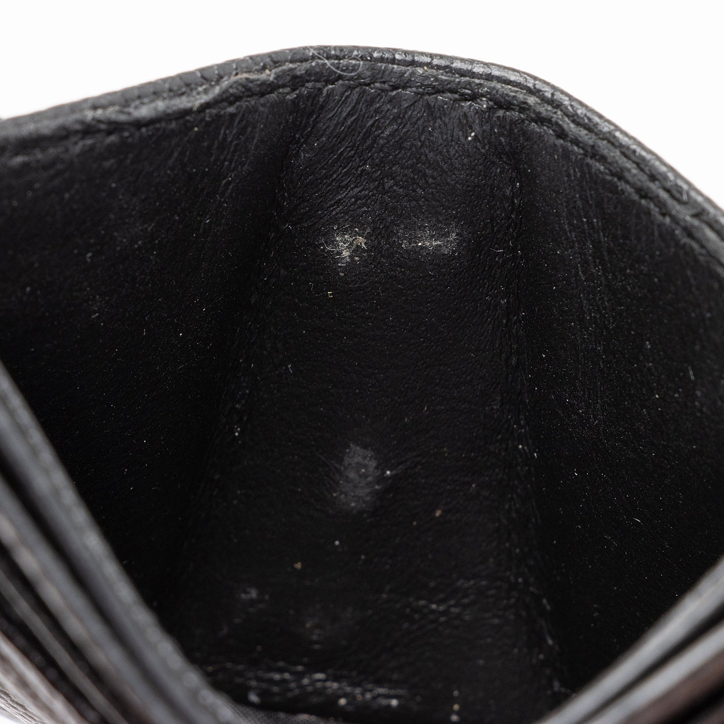 Saint Laurent Matelasse Grain de Poudre Monogram Card Case C66DmI
