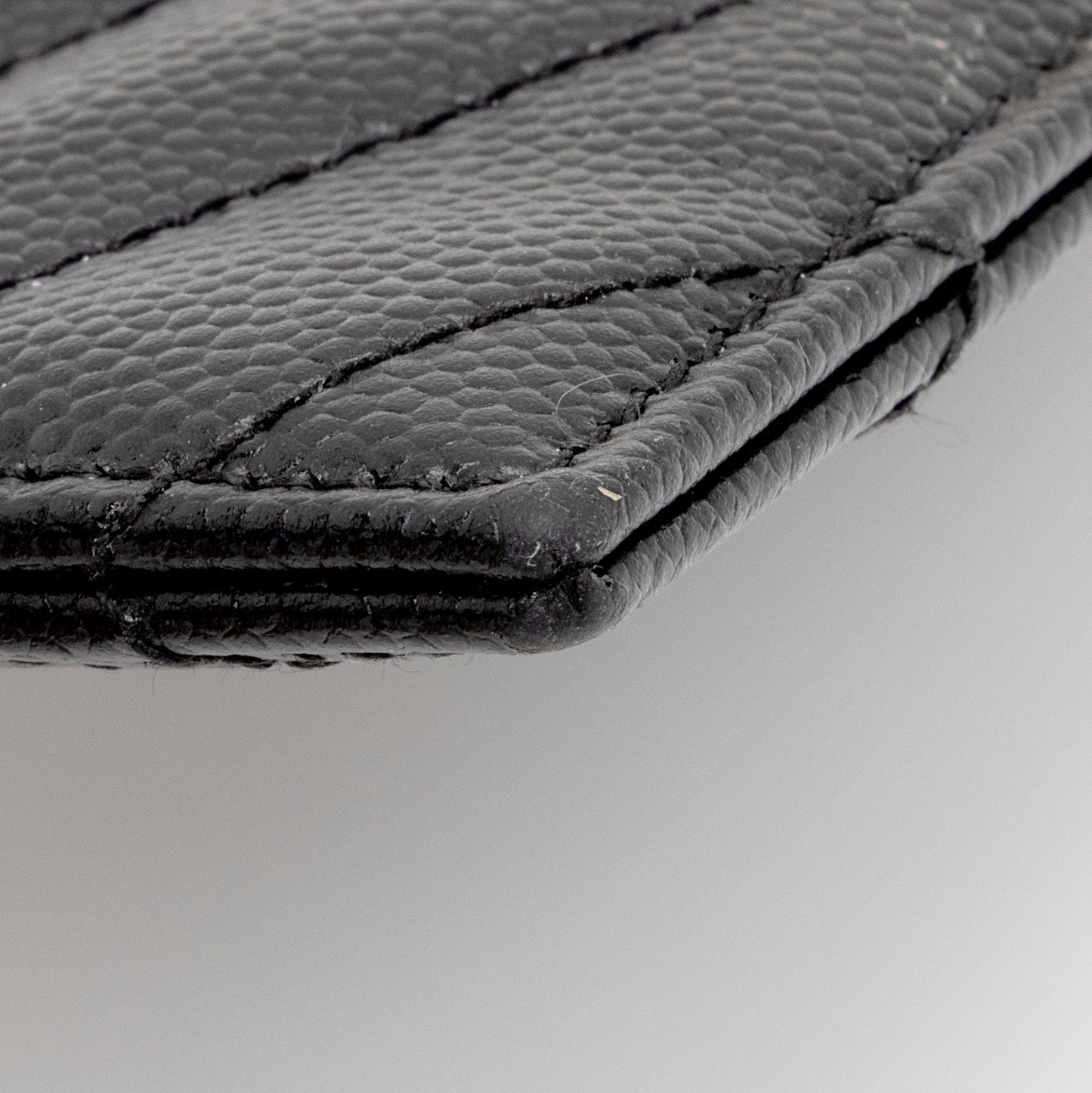 Saint Laurent Matelasse Grain de Poudre Monogram Card Case 6ioPjj