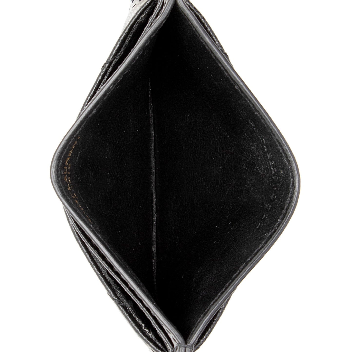Saint Laurent Matelasse Grain de Poudre Monogram Card Case 6ioPjj