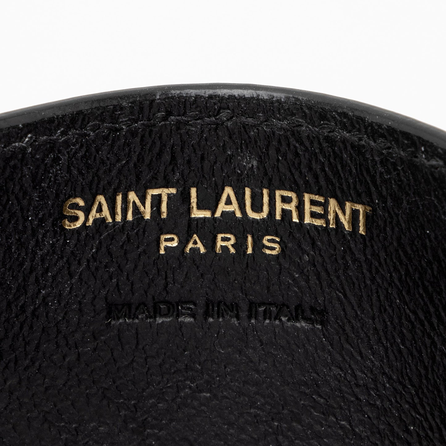 Saint Laurent Matelasse Grain de Poudre Monogram Card Case 6ioPjj