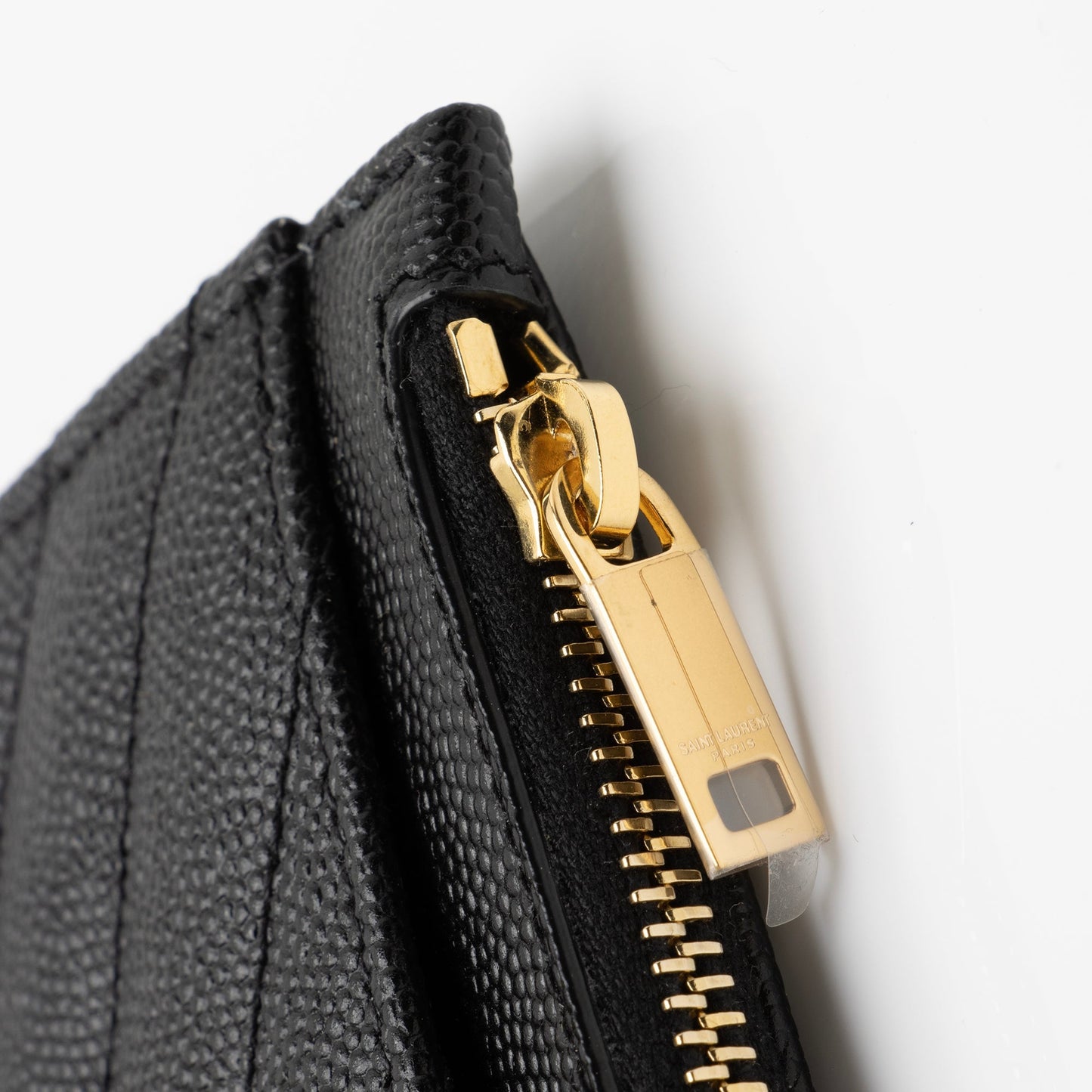 Saint Laurent Matelasse Grain de Poudre Monogram Cassandre Bill Pouch 23931