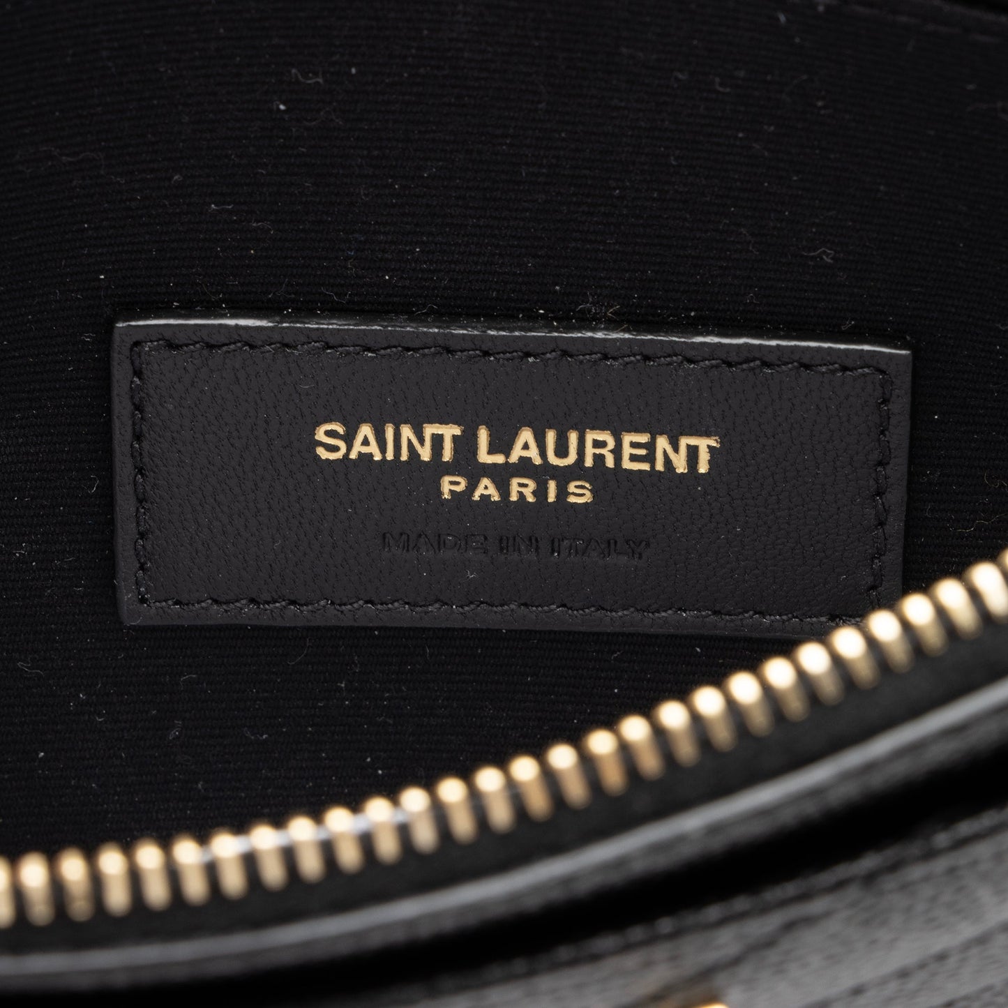 Saint Laurent Matelasse Grain de Poudre Monogram Cassandre Bill Pouch 23931