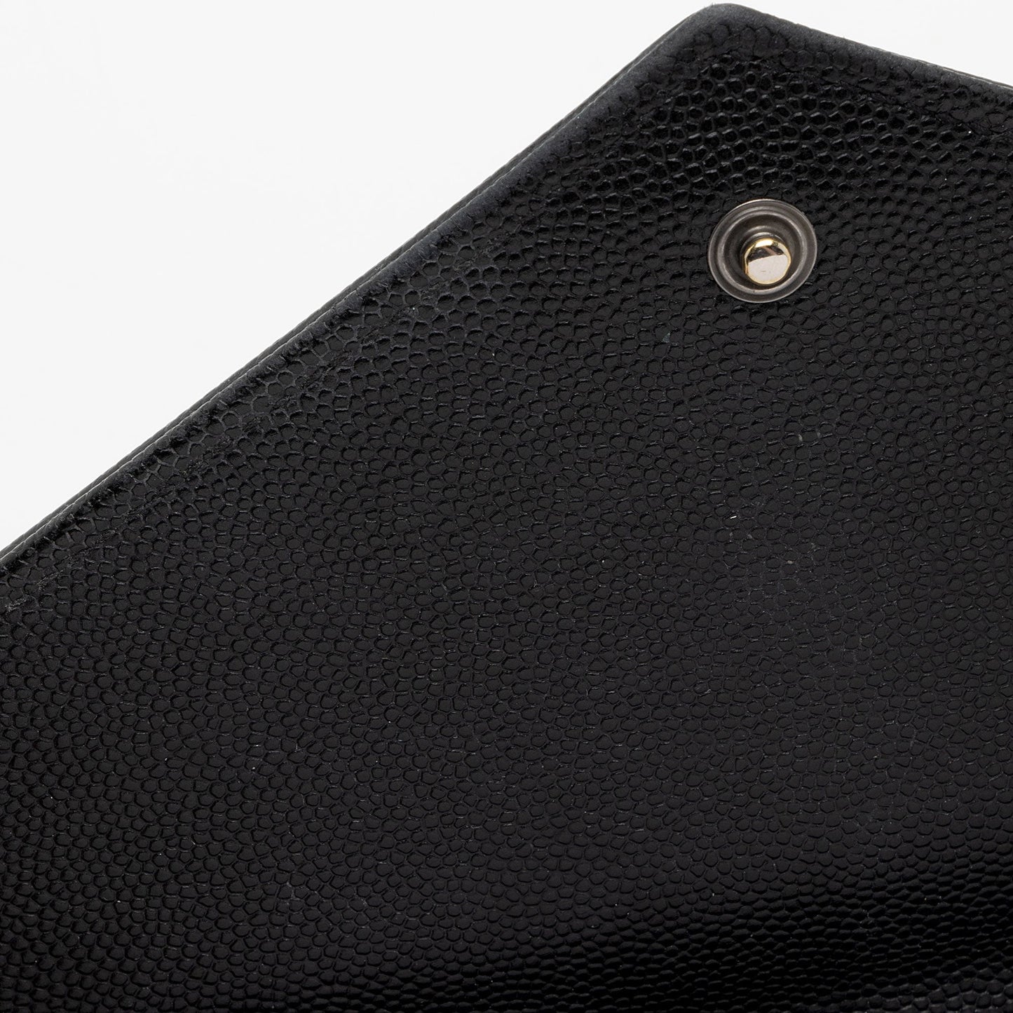 Saint Laurent Matelasse Grain de Poudre Monogram Chain Wallet - FINAL SALE 3qQ1Kb