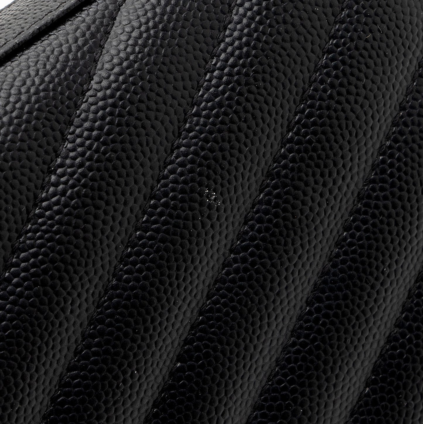 Saint Laurent Matelasse Grain de Poudre Monogram Chain Wallet - FINAL SALE 3qQ1Kb