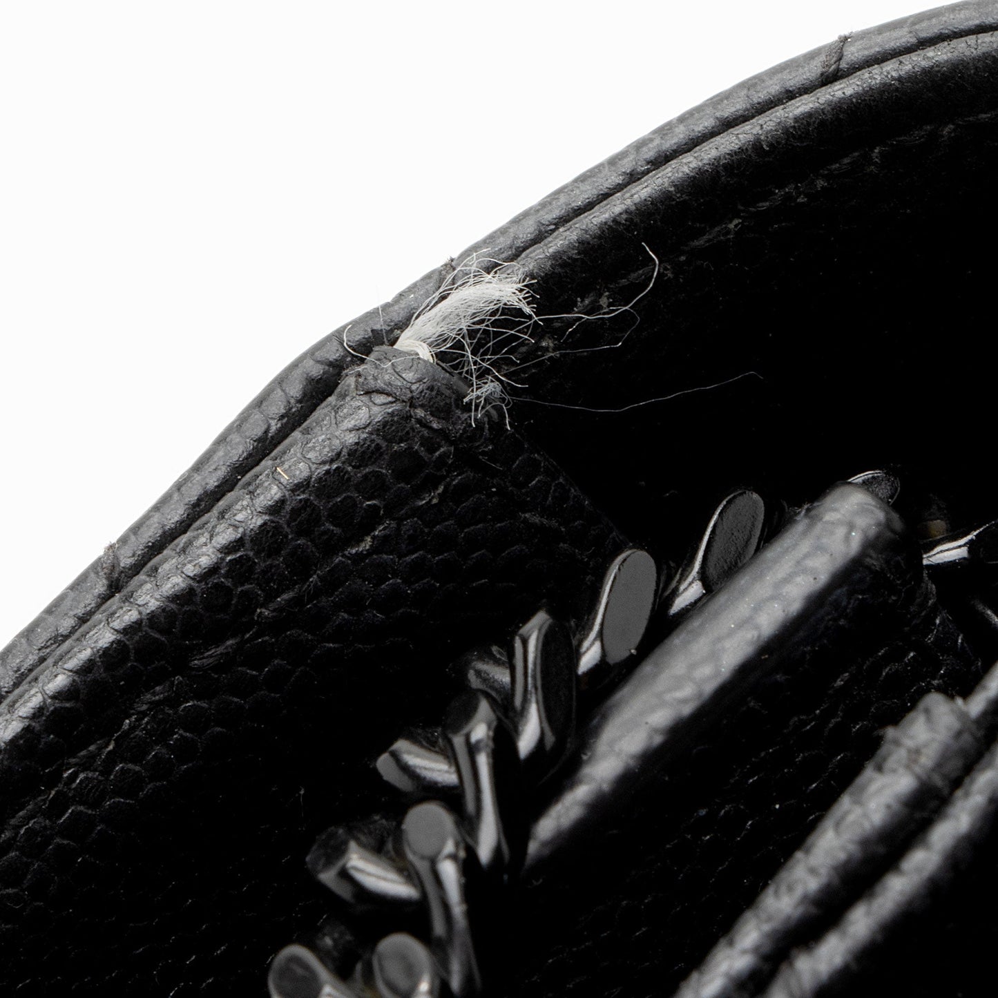 Saint Laurent Matelasse Grain de Poudre Monogram Chain Wallet - FINAL SALE 3qQ1Kb