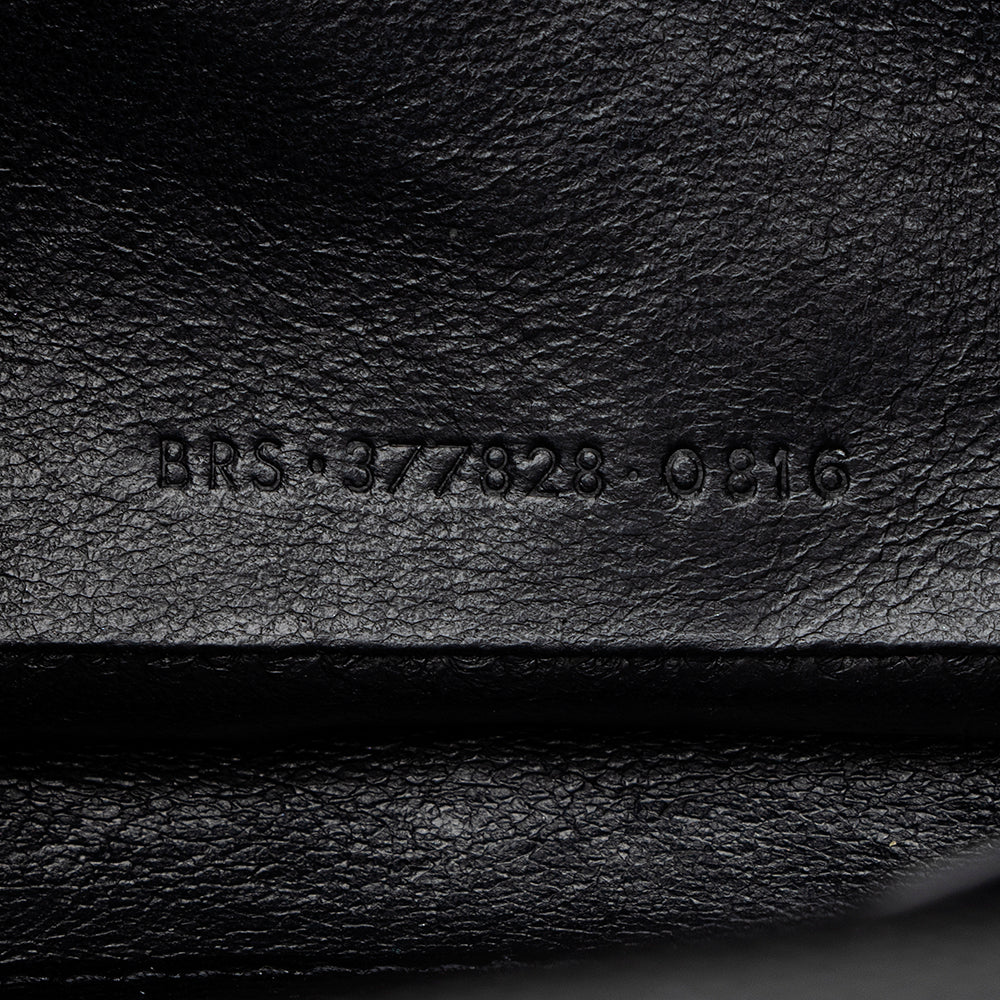 Saint Laurent Matelasse Grain de Poudre Monogram Chain Wallet 18470