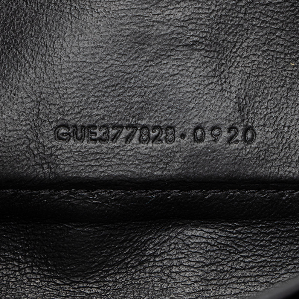 Saint Laurent Matelasse Grain de Poudre Monogram Chain Wallet 19680
