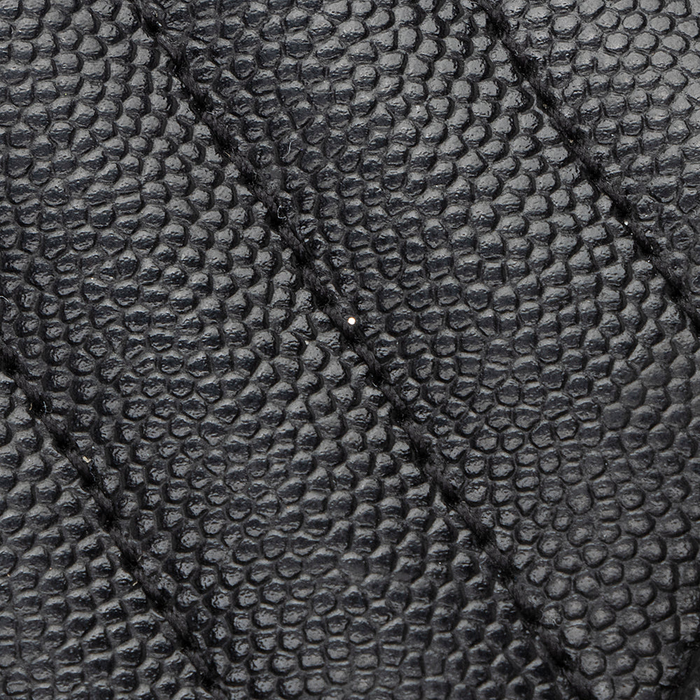 Saint Laurent Matelasse Grain de Poudre Monogram Chain Wallet 19680