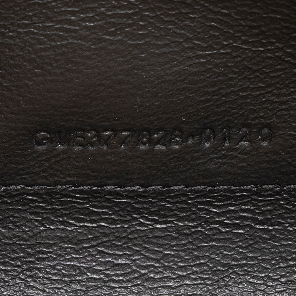Saint Laurent Matelasse Grain de Poudre Monogram Chain Wallet 21552