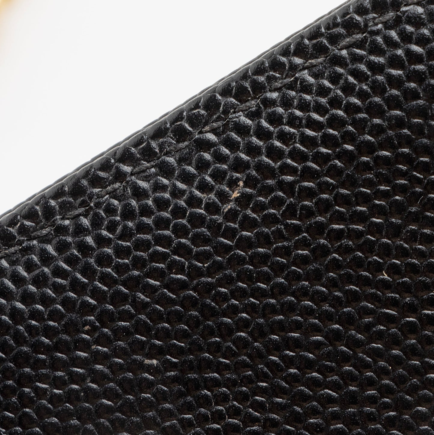 Saint Laurent Matelasse Grain de Poudre Monogram Chain Wallet 22718