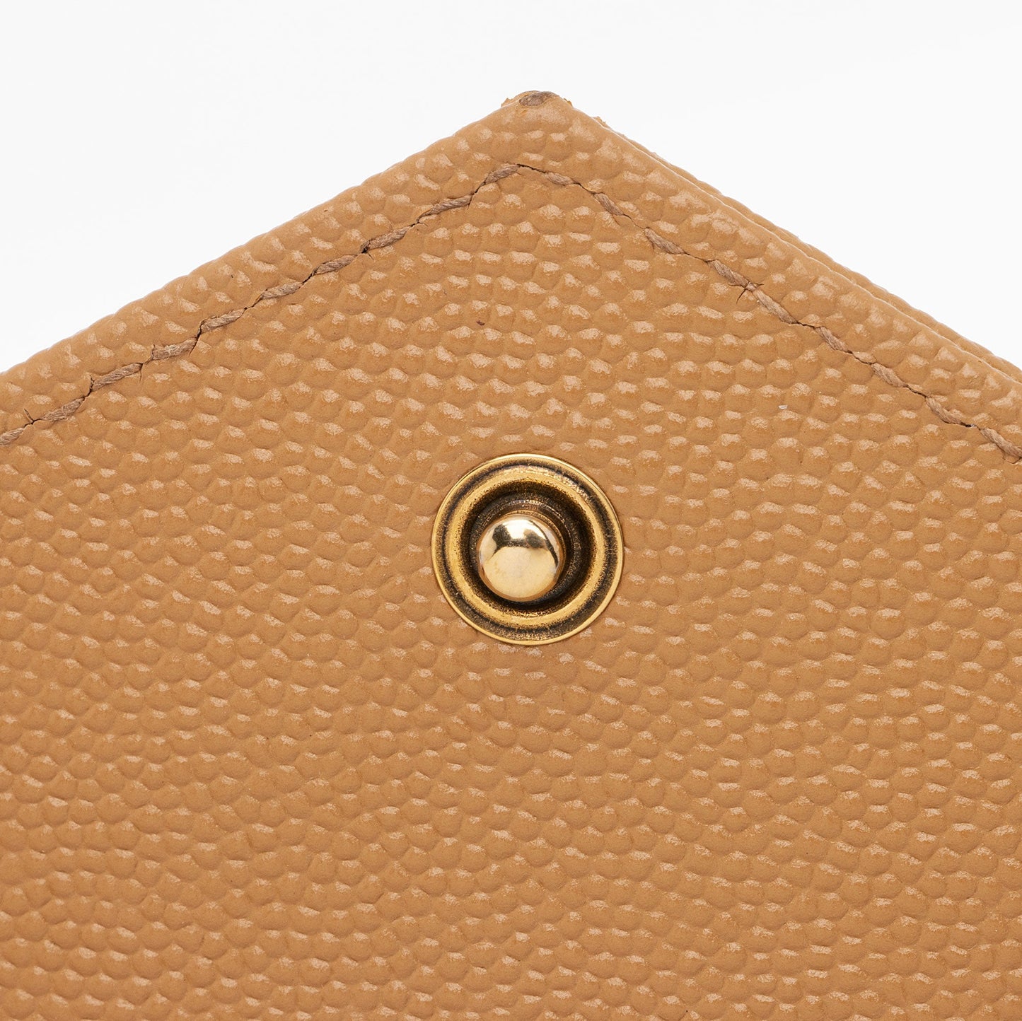 Saint Laurent Matelasse Grain de Poudre Monogram Chain Wallet QuiirS