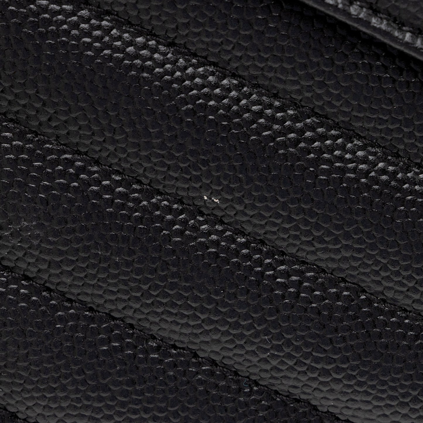 Saint Laurent Matelasse Grain de Poudre Monogram Chain Wallet FNayQN