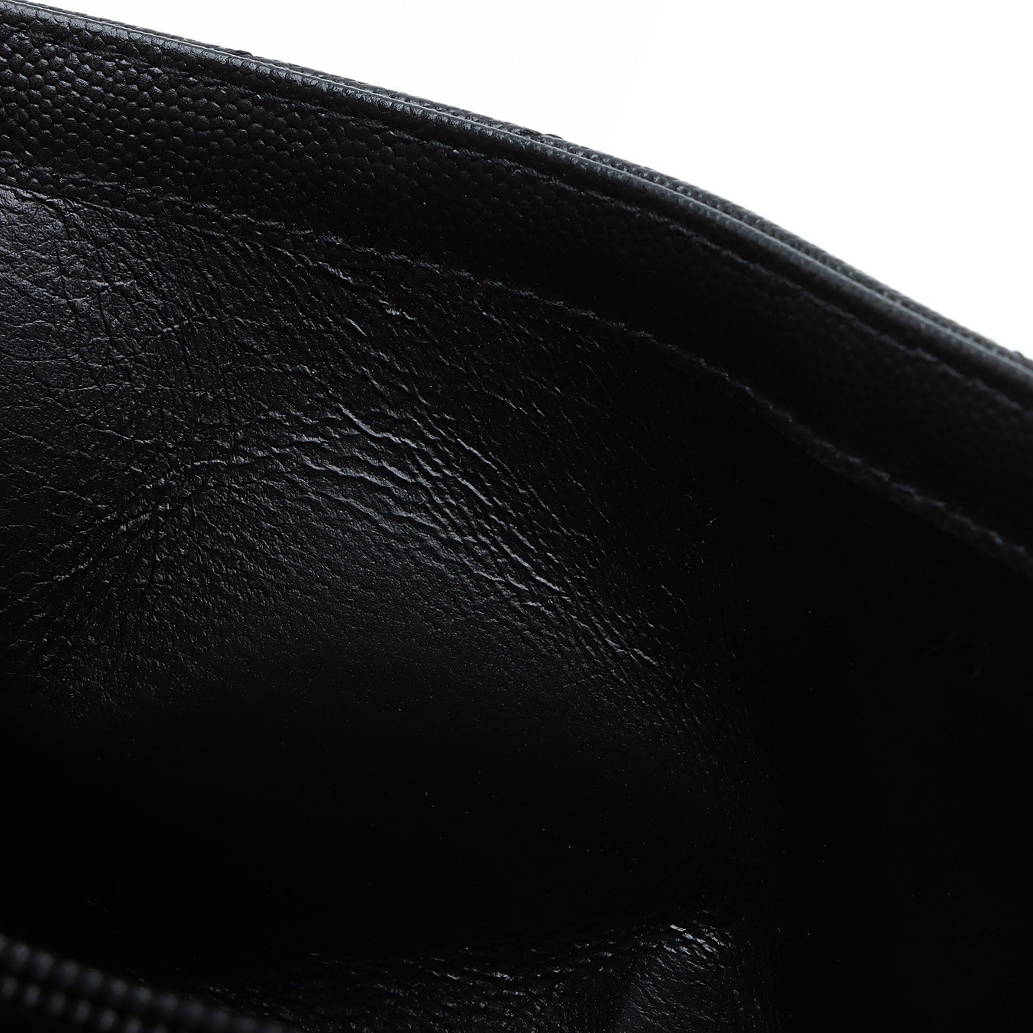 Saint Laurent Matelasse Grain de Poudre Monogram Chain Wallet RiSHS0