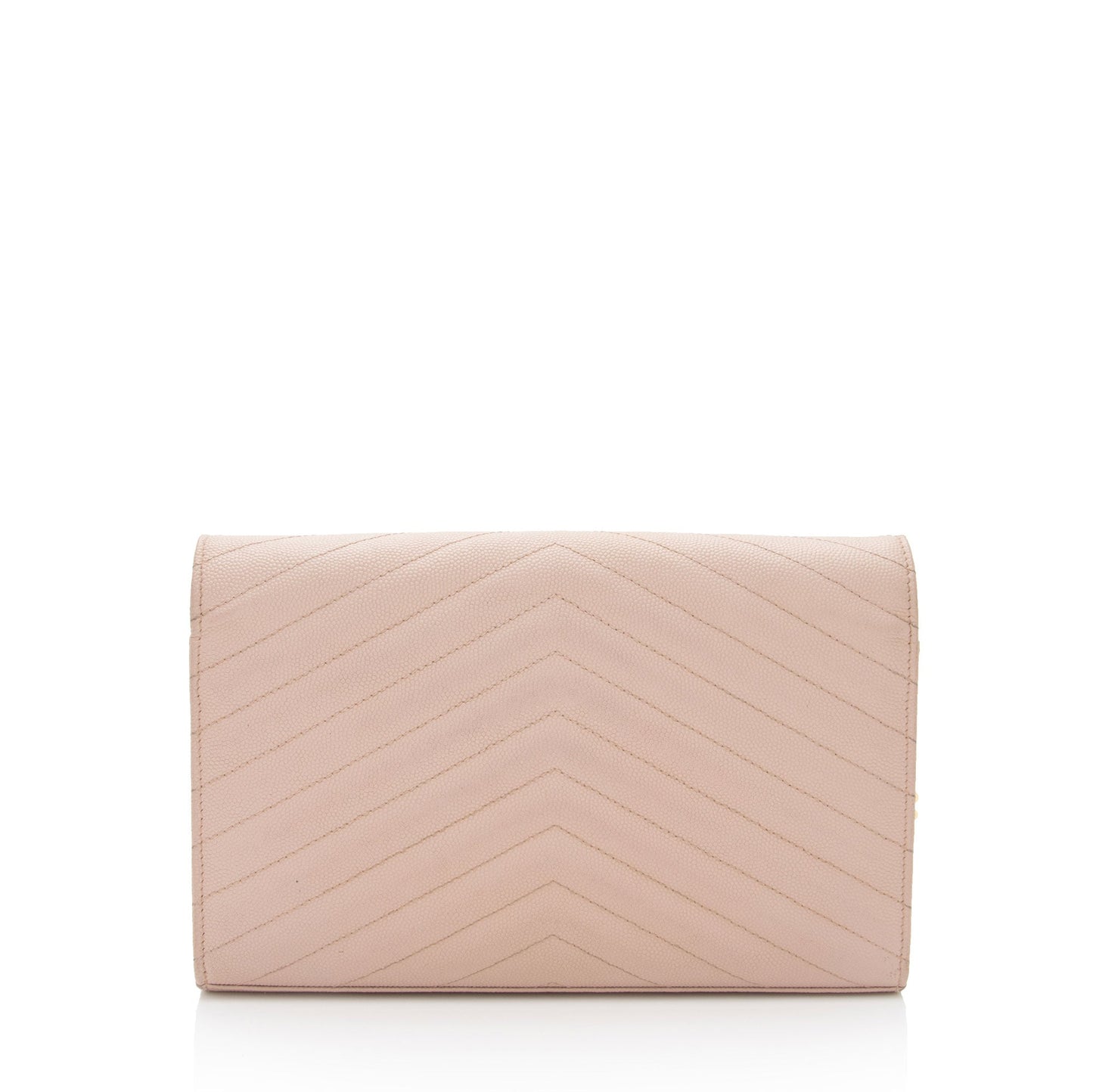 Saint Laurent Matelasse Grain de Poudre Monogram Chain Wallet hbOqZ2