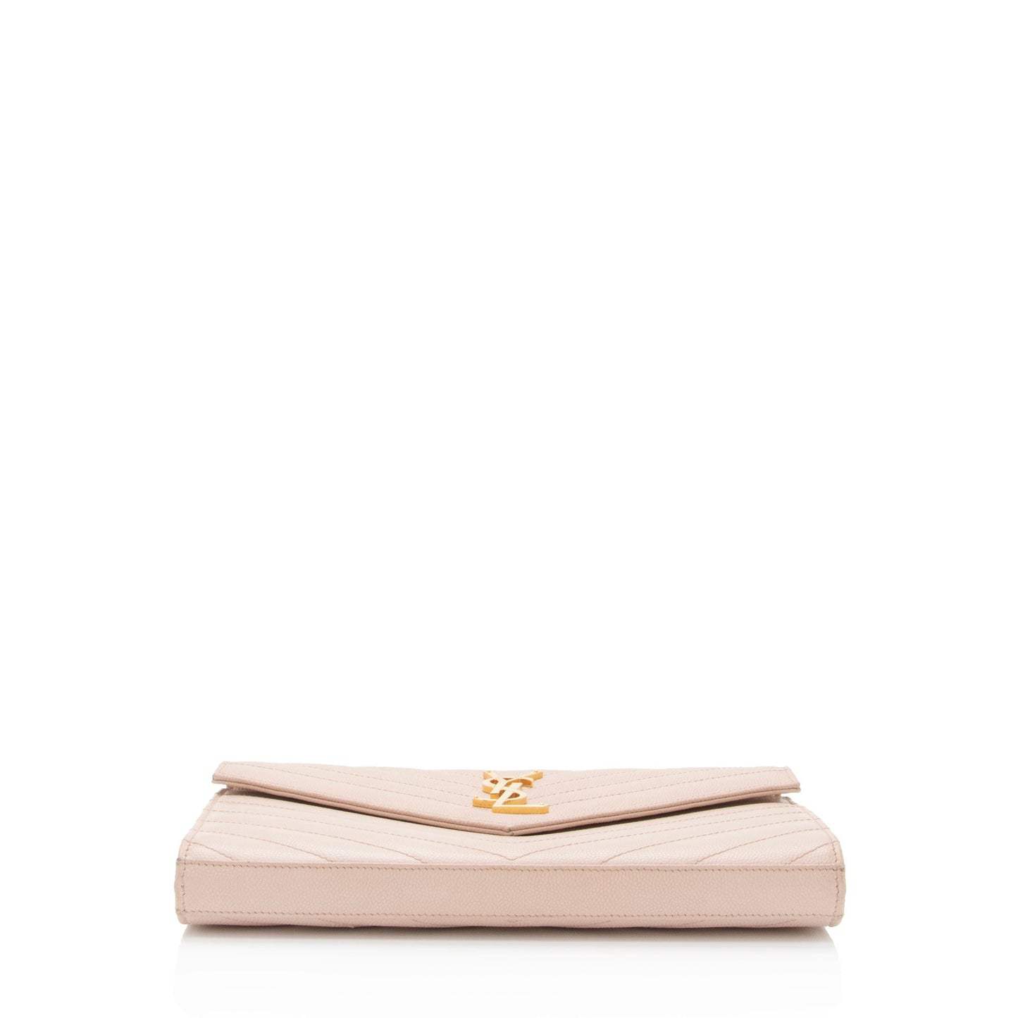 Saint Laurent Matelasse Grain de Poudre Monogram Chain Wallet hbOqZ2
