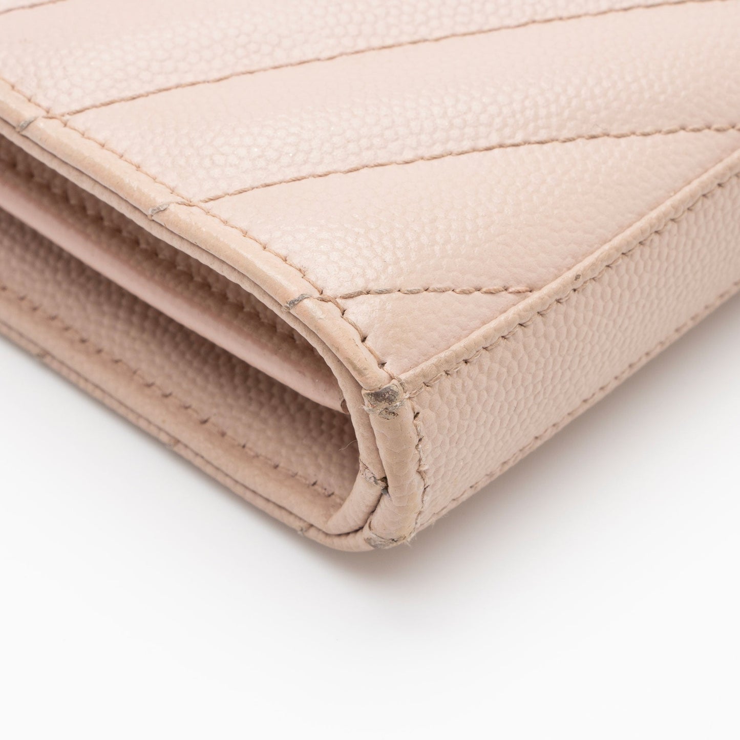 Saint Laurent Matelasse Grain de Poudre Monogram Chain Wallet hbOqZ2