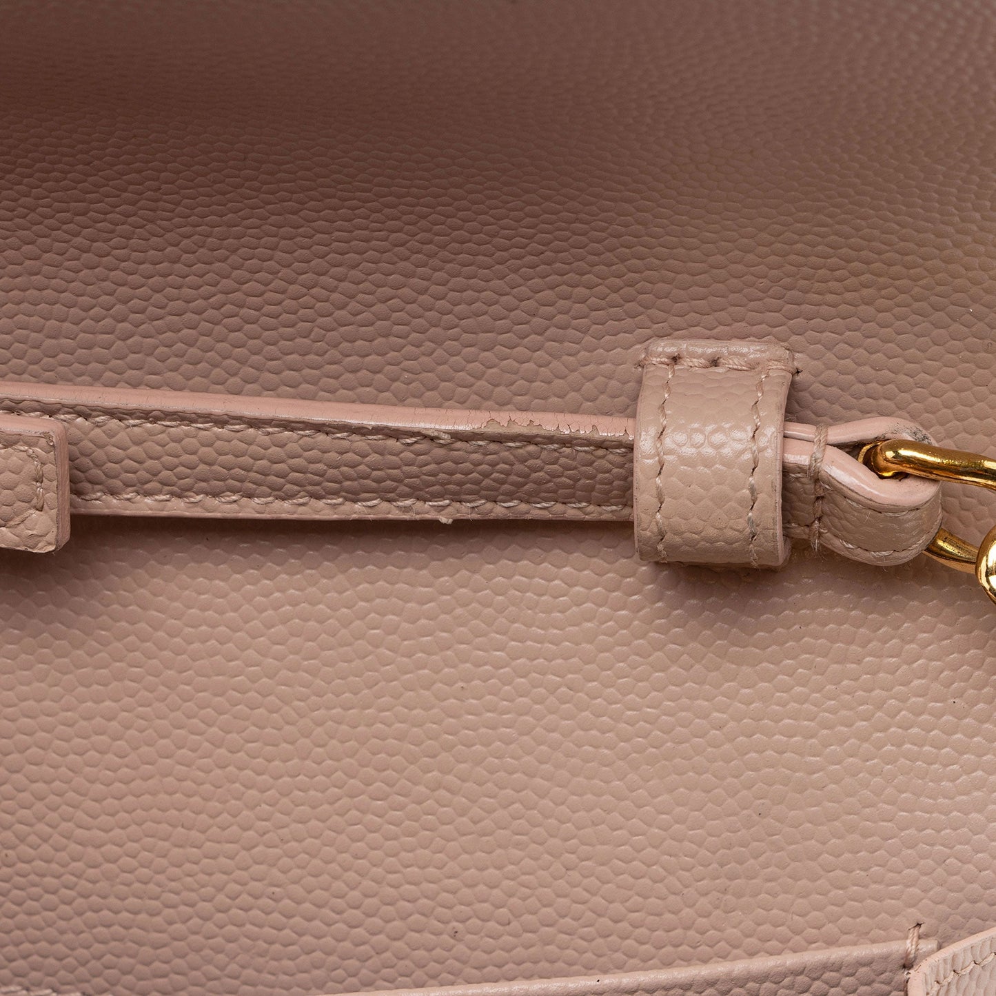Saint Laurent Matelasse Grain de Poudre Monogram Chain Wallet 7n2Rsg
