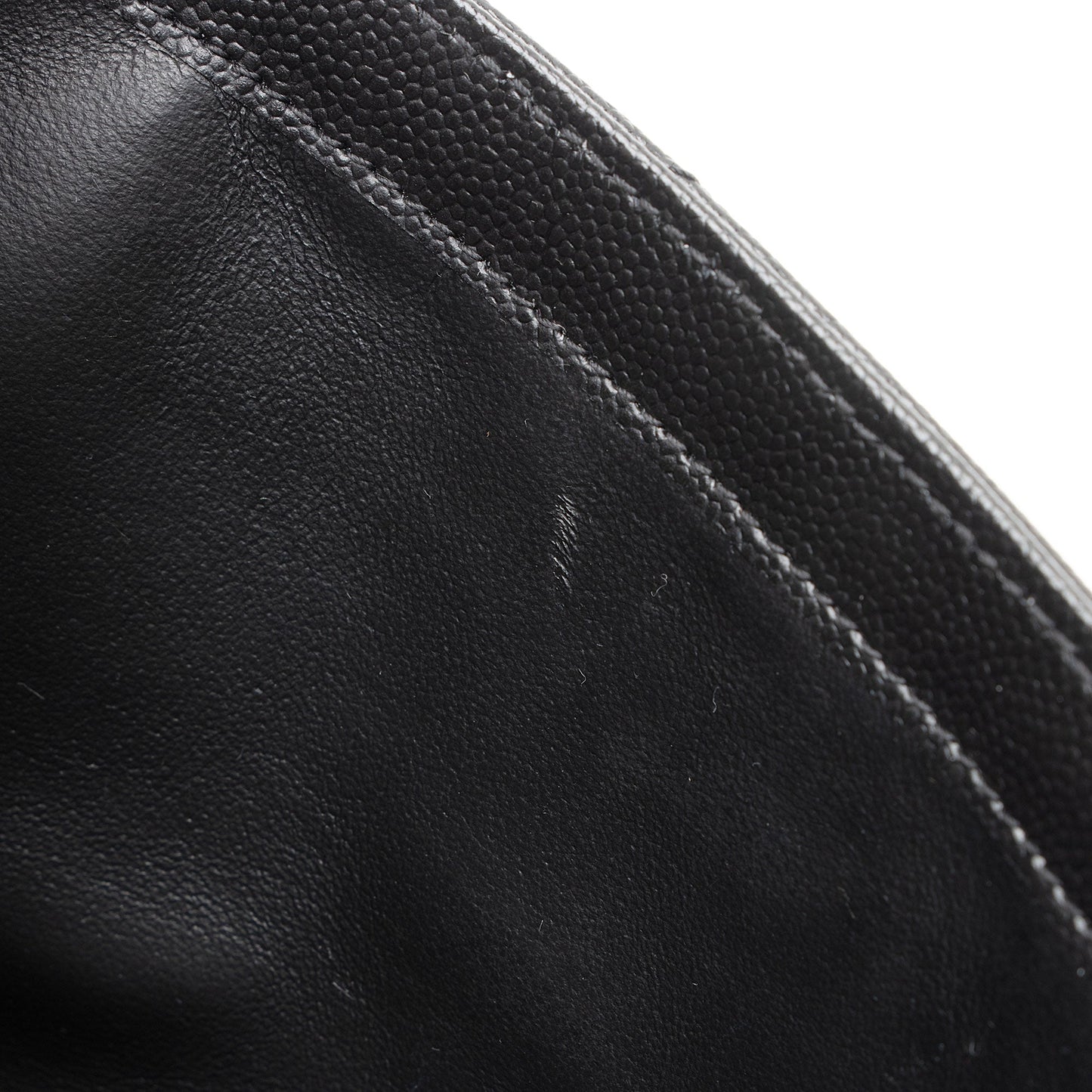 Saint Laurent Matelasse Grain de Poudre Monogram Chain Wallet oGbOur