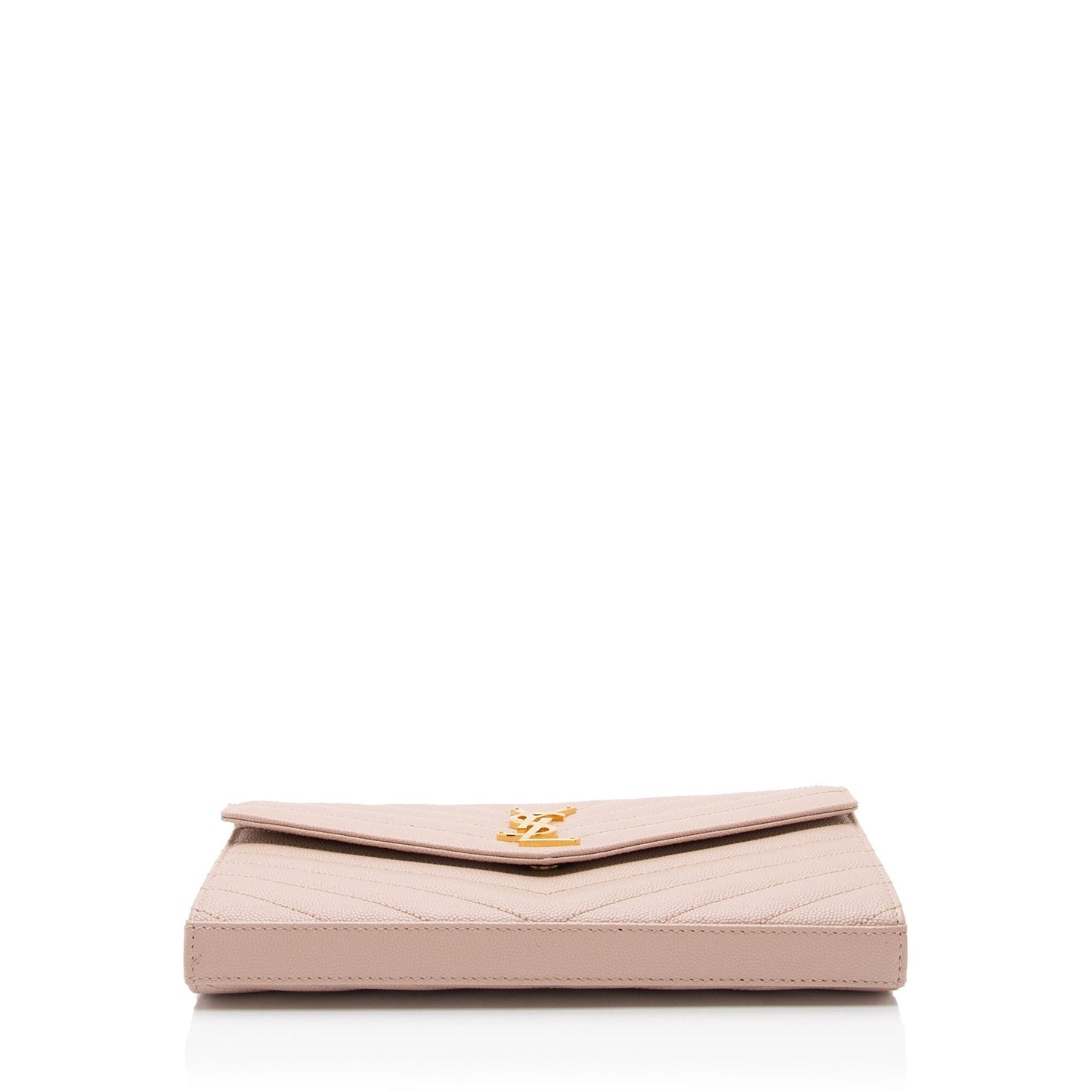 Saint Laurent Matelasse Grain de Poudre Monogram Chain Wallet dl9giW