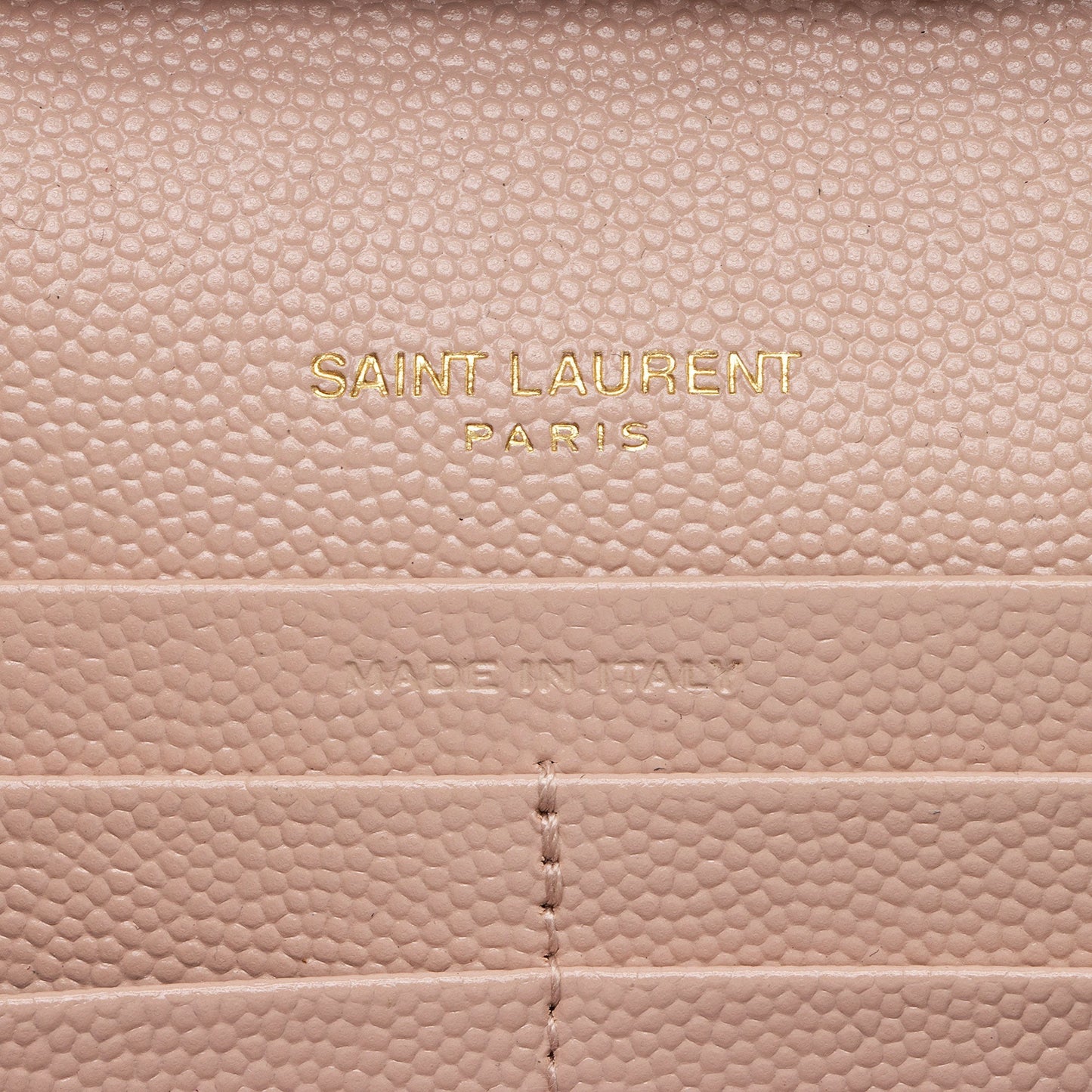 Saint Laurent Matelasse Grain de Poudre Monogram Chain Wallet dl9giW
