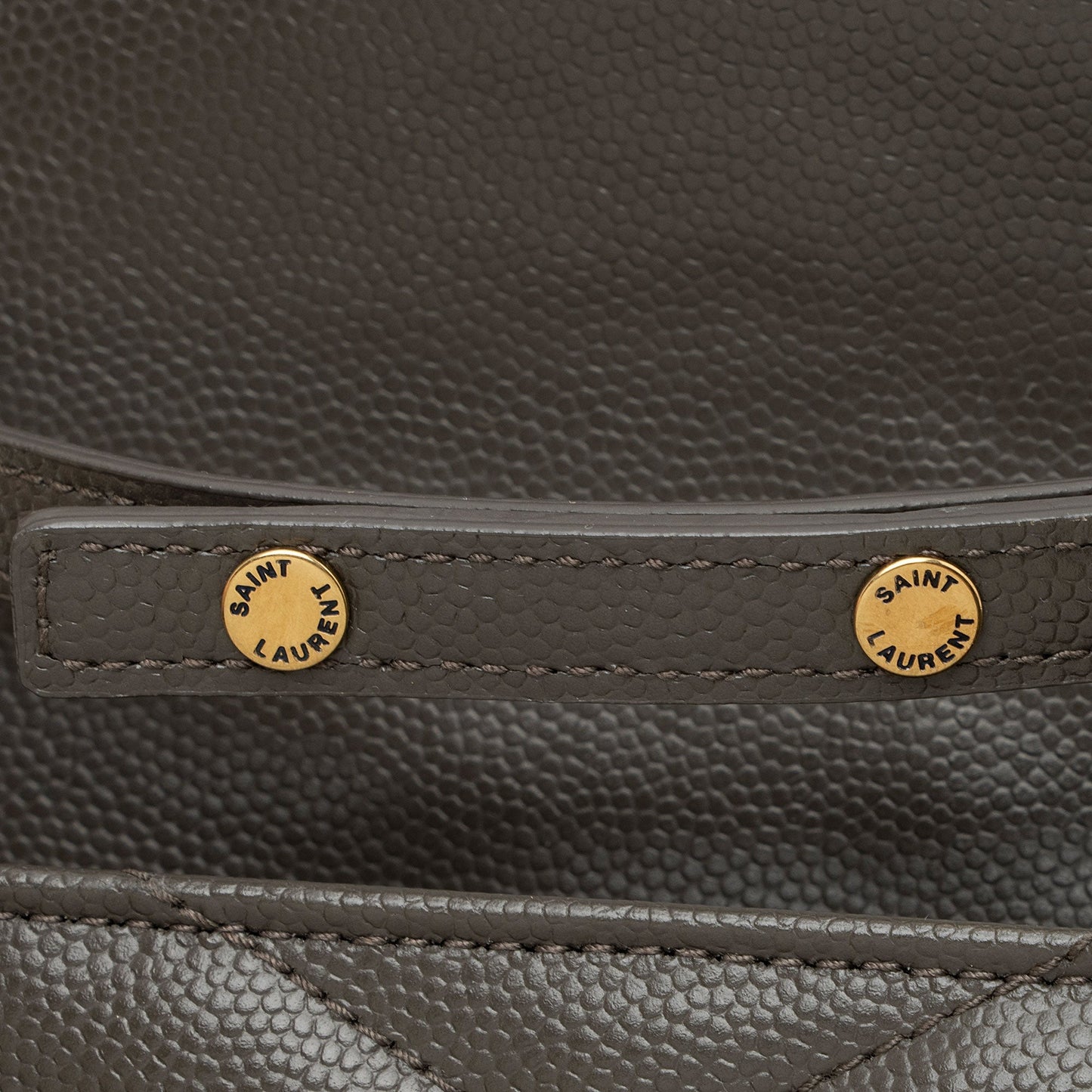 Saint Laurent Matelasse Grain de Poudre Monogram Chain Wallet zFHDtw