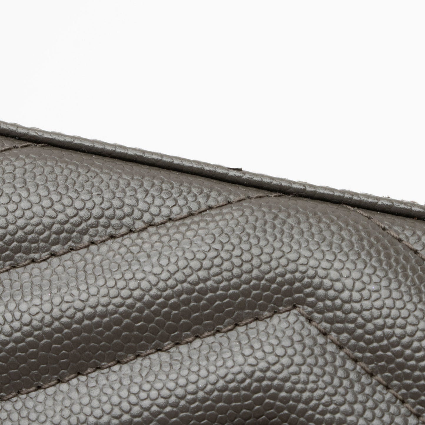 Saint Laurent Matelasse Grain de Poudre Monogram Chain Wallet zFHDtw