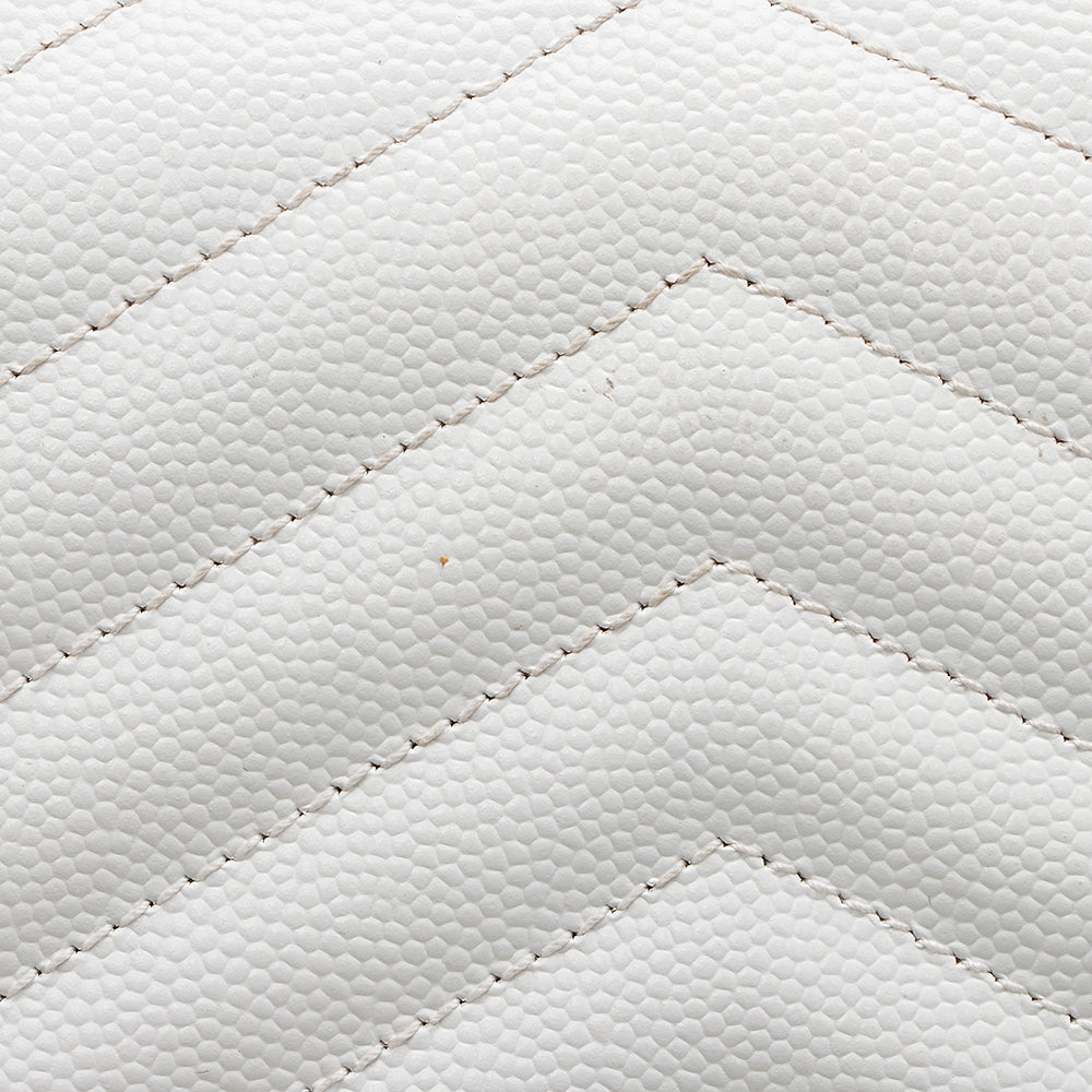 Saint Laurent Matelasse Grain de Poudre Monogram Envelope Chain Wallet 15981
