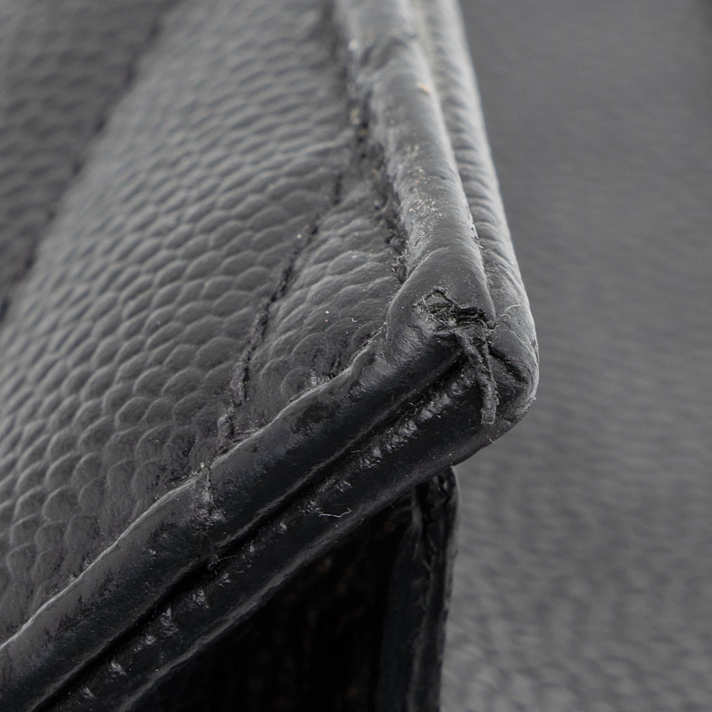 Saint Laurent Matelasse Grain de Poudre Monogram Envelope Chain Wallet 23410
