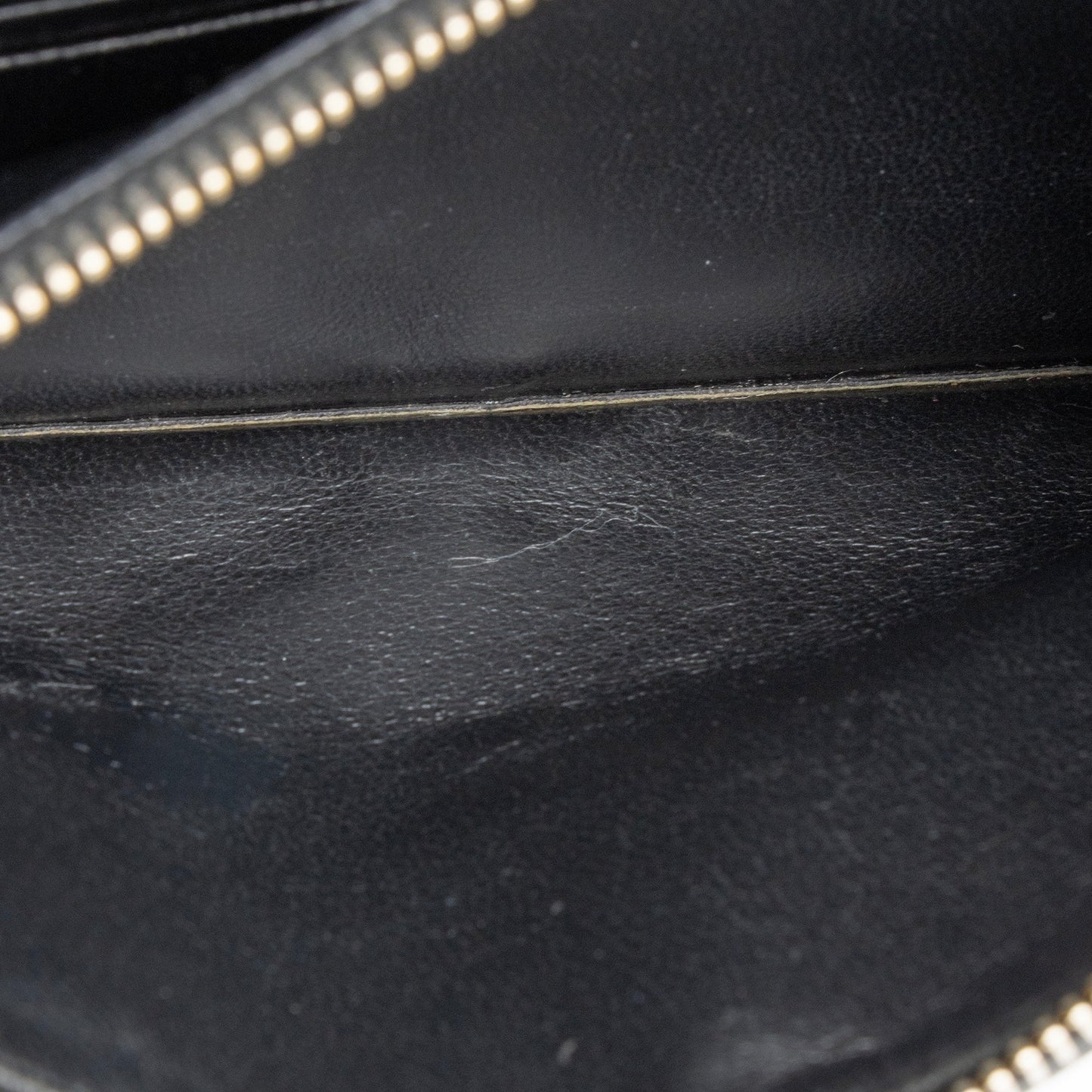 Saint Laurent Matelasse Grain de Poudre Monogram Envelope Chain Wallet 23410