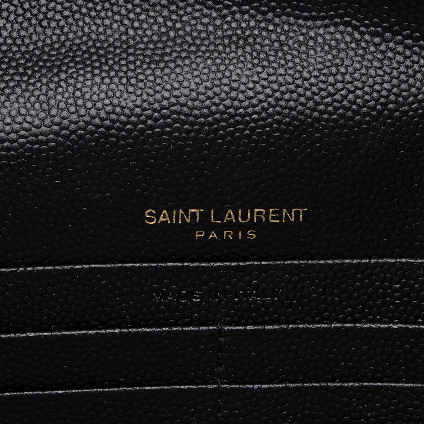 Saint Laurent Matelasse Grain de Poudre Monogram Envelope Chain Wallet qb9r0n