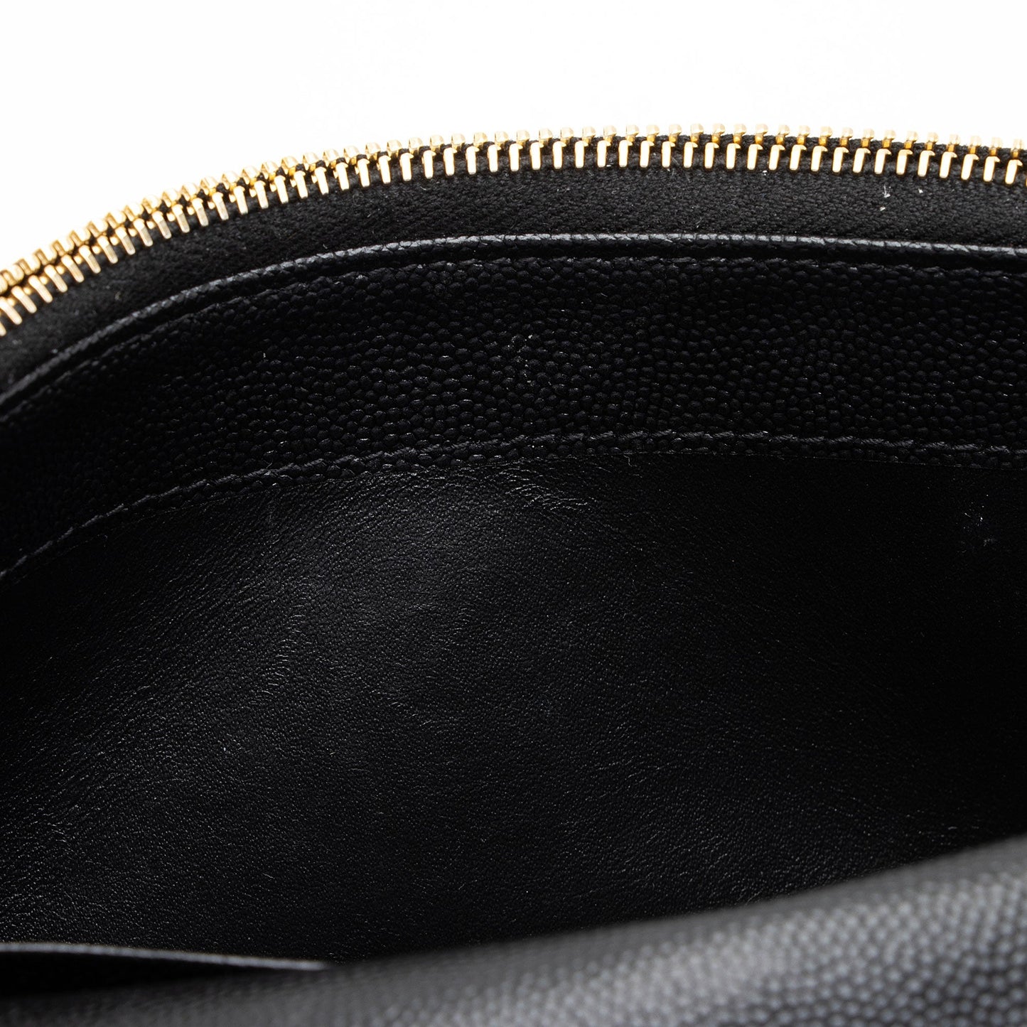 Saint Laurent Matelasse Grain de Poudre Monogram Envelope Chain Wallet qb9r0n