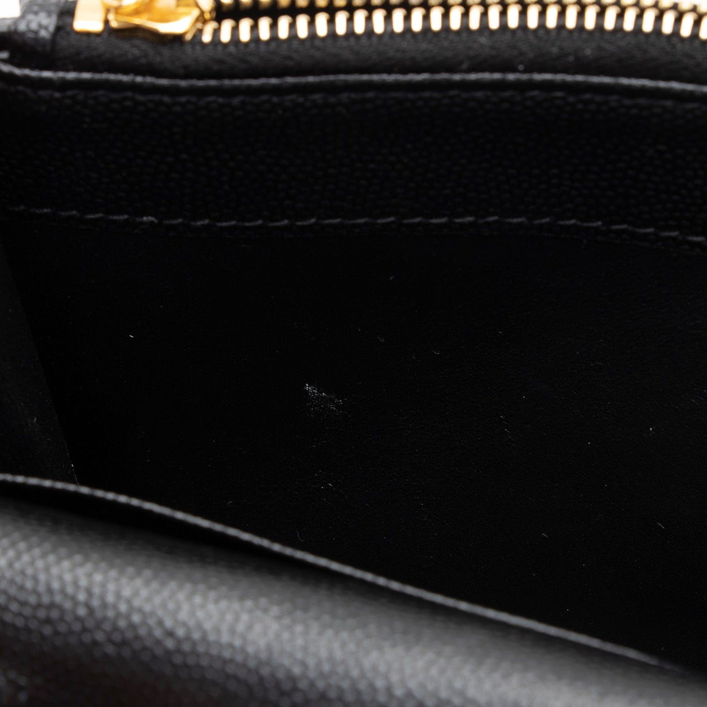 Saint Laurent Matelasse Grain de Poudre Monogram Envelope Chain Wallet qb9r0n
