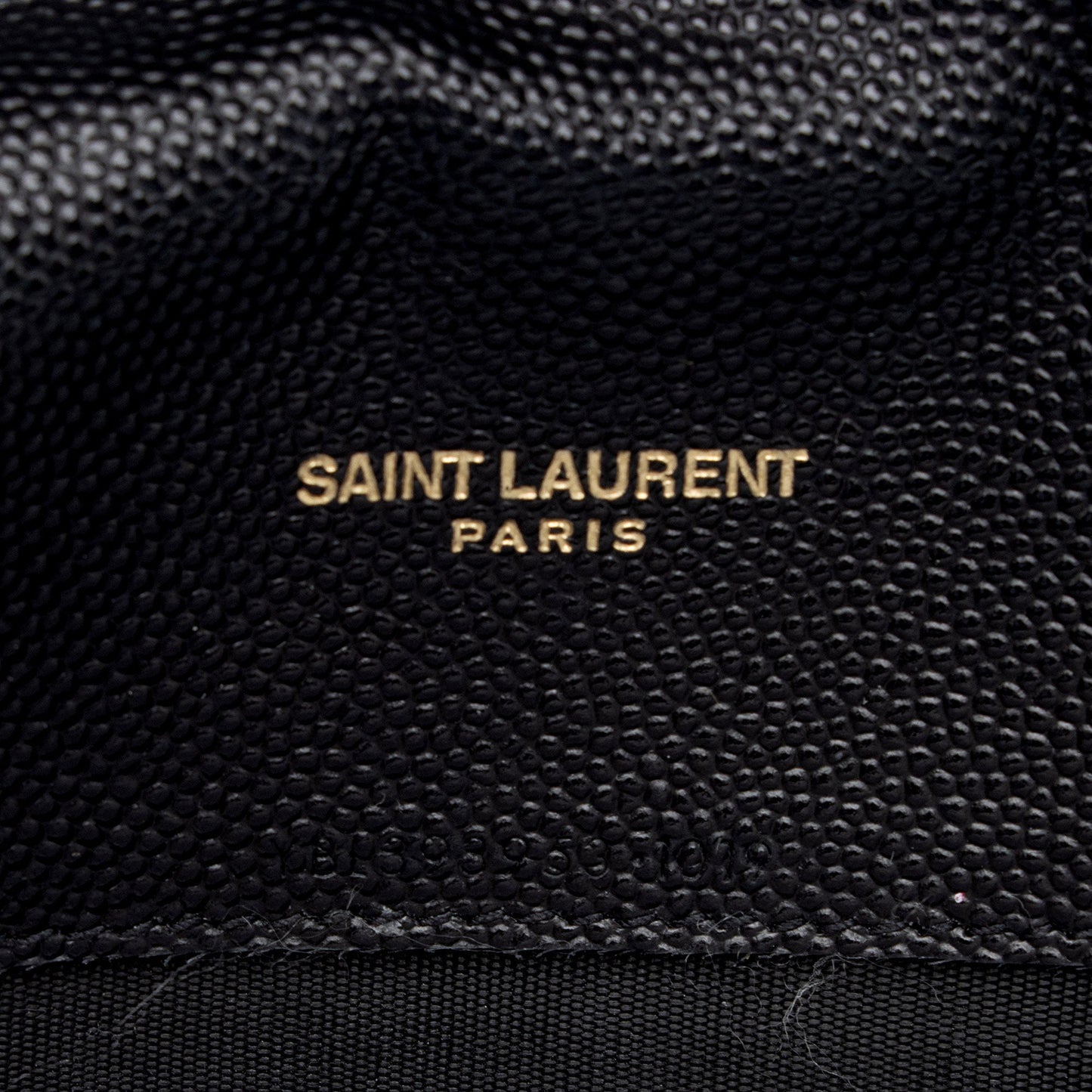 Saint Laurent Matelasse Grain de Poudre Monogram Envelope Chain Wallet bXElvR