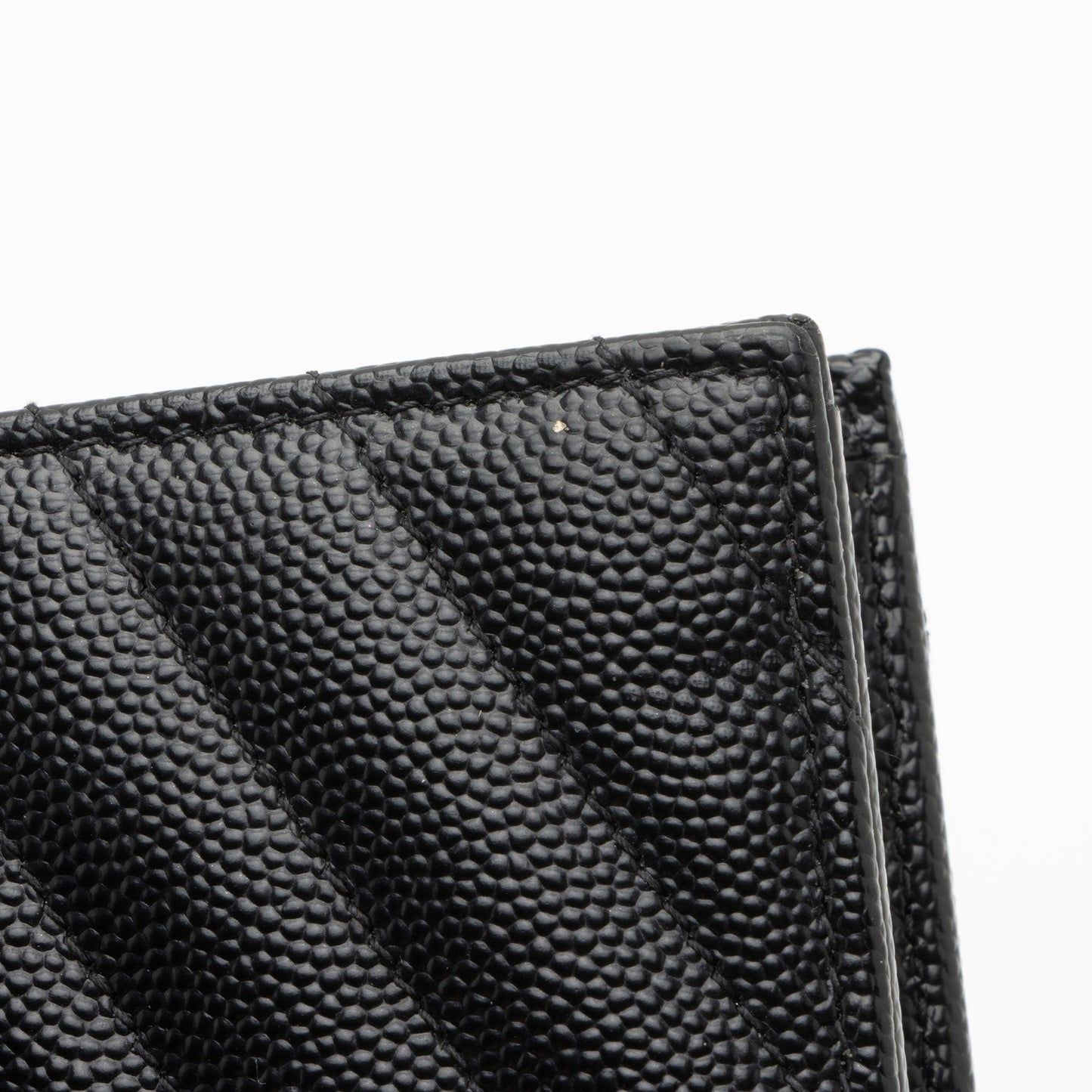 Saint Laurent Matelasse Grain de Poudre Monogram Envelope Chain Wallet HfJfIb