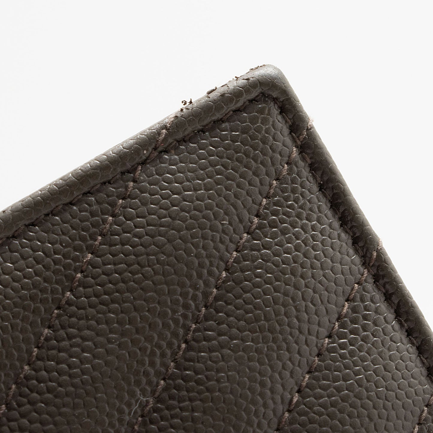 Saint Laurent Matelasse Grain de Poudre Monogram Envelope Chain Wallet LtbB65