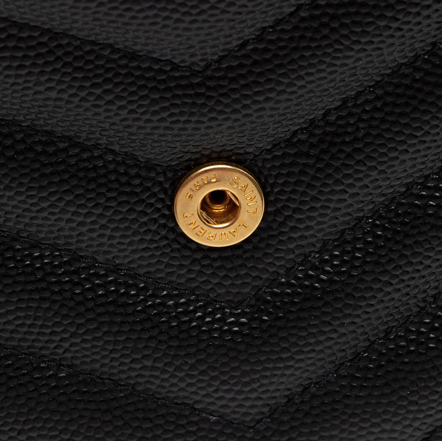Saint Laurent Matelasse Grain de Poudre Monogram Envelope Chain Wallet DR4kKW