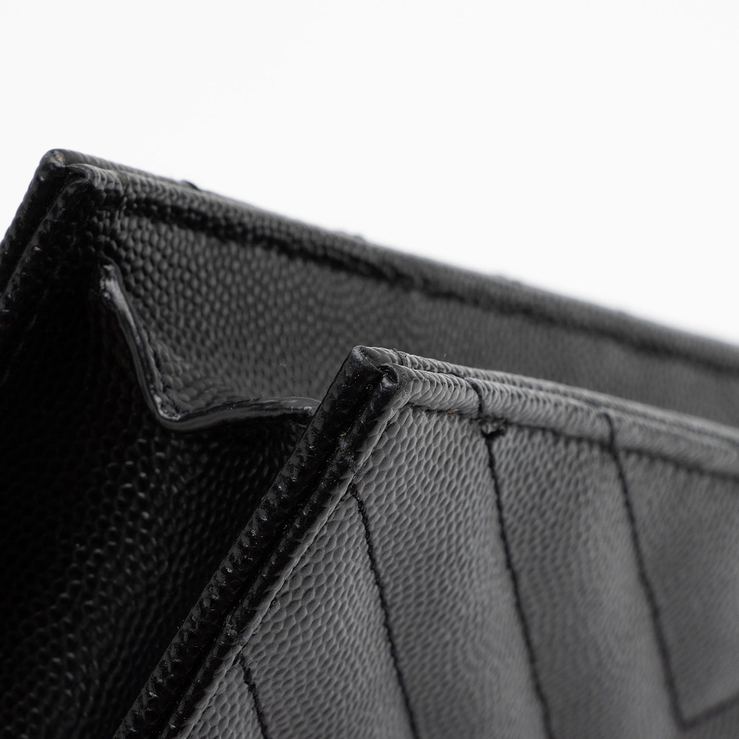 Saint Laurent Matelasse Grain de Poudre Monogram Envelope Chain Wallet DR4kKW