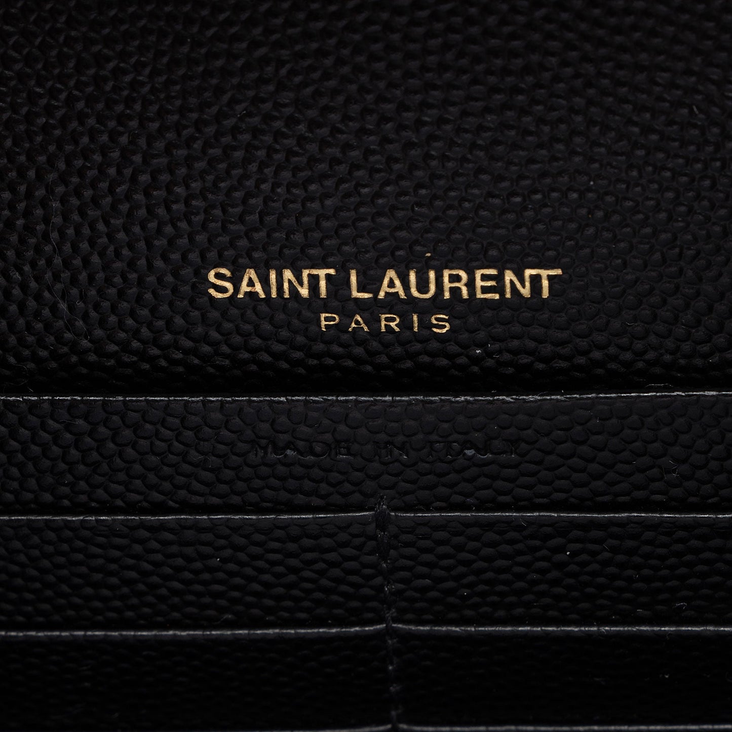 Saint Laurent Matelasse Grain de Poudre Monogram Envelope Chain Wallet DR4kKW